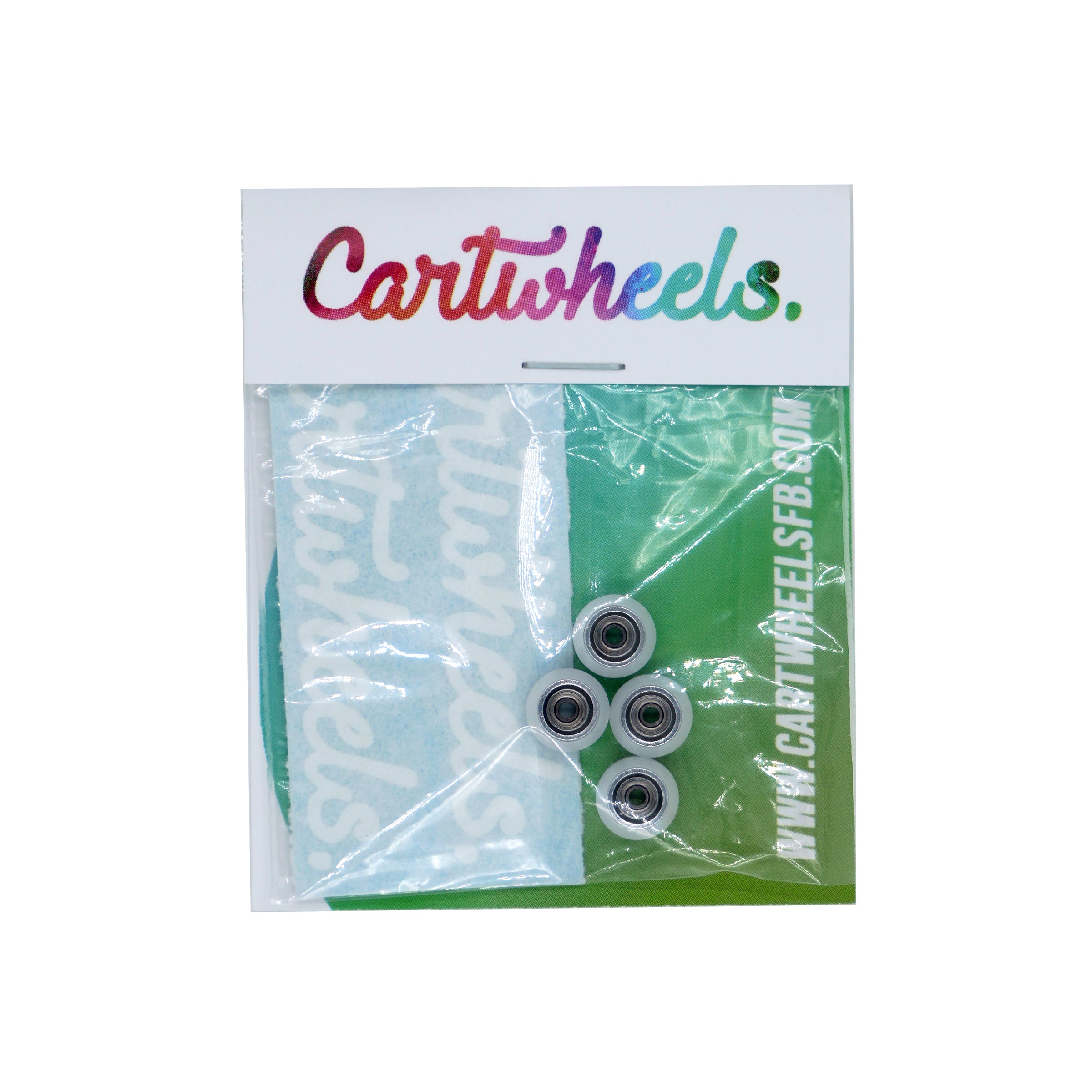 Cartwheels Classics V4 White Fingerboard Wheels cartwheels    Slushcult