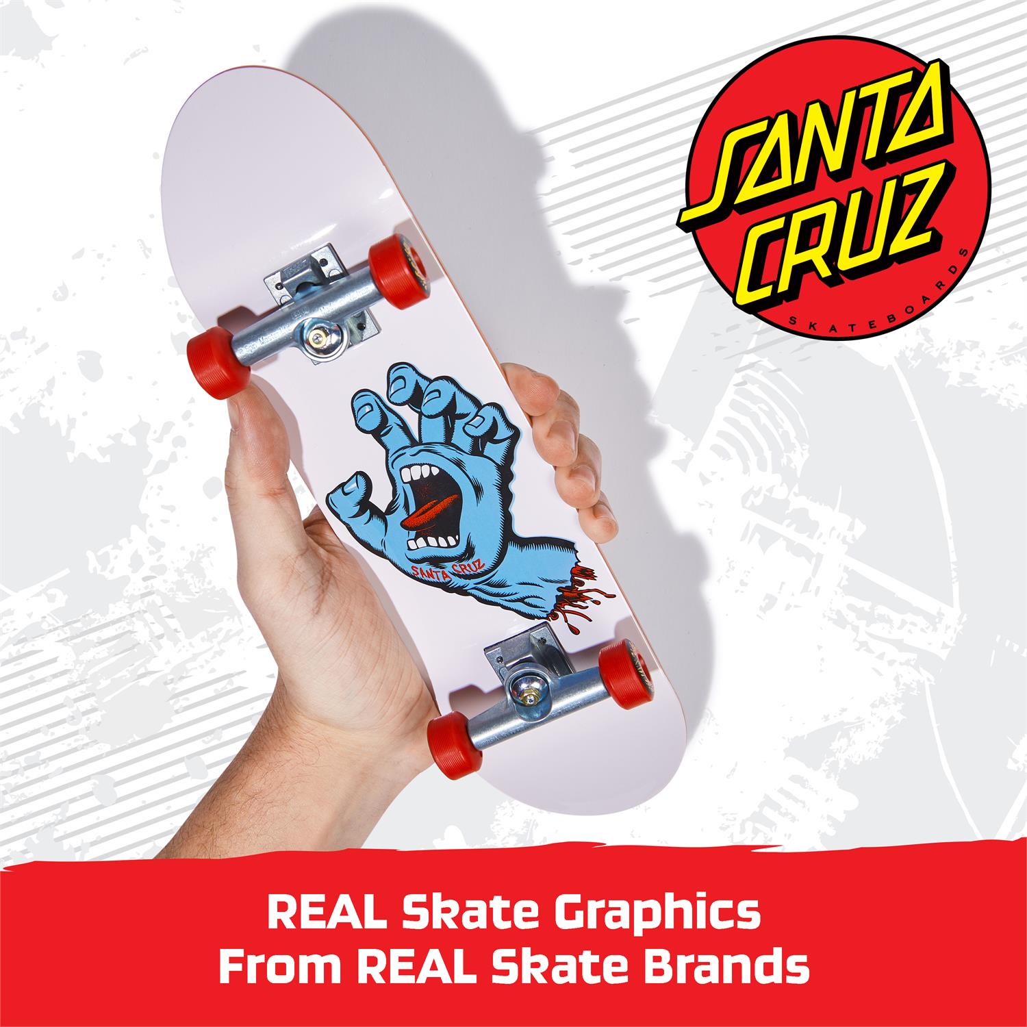 Techdeck Handboard (Santa Cruz) Fingerboard Completes TechDeck    Slushcult