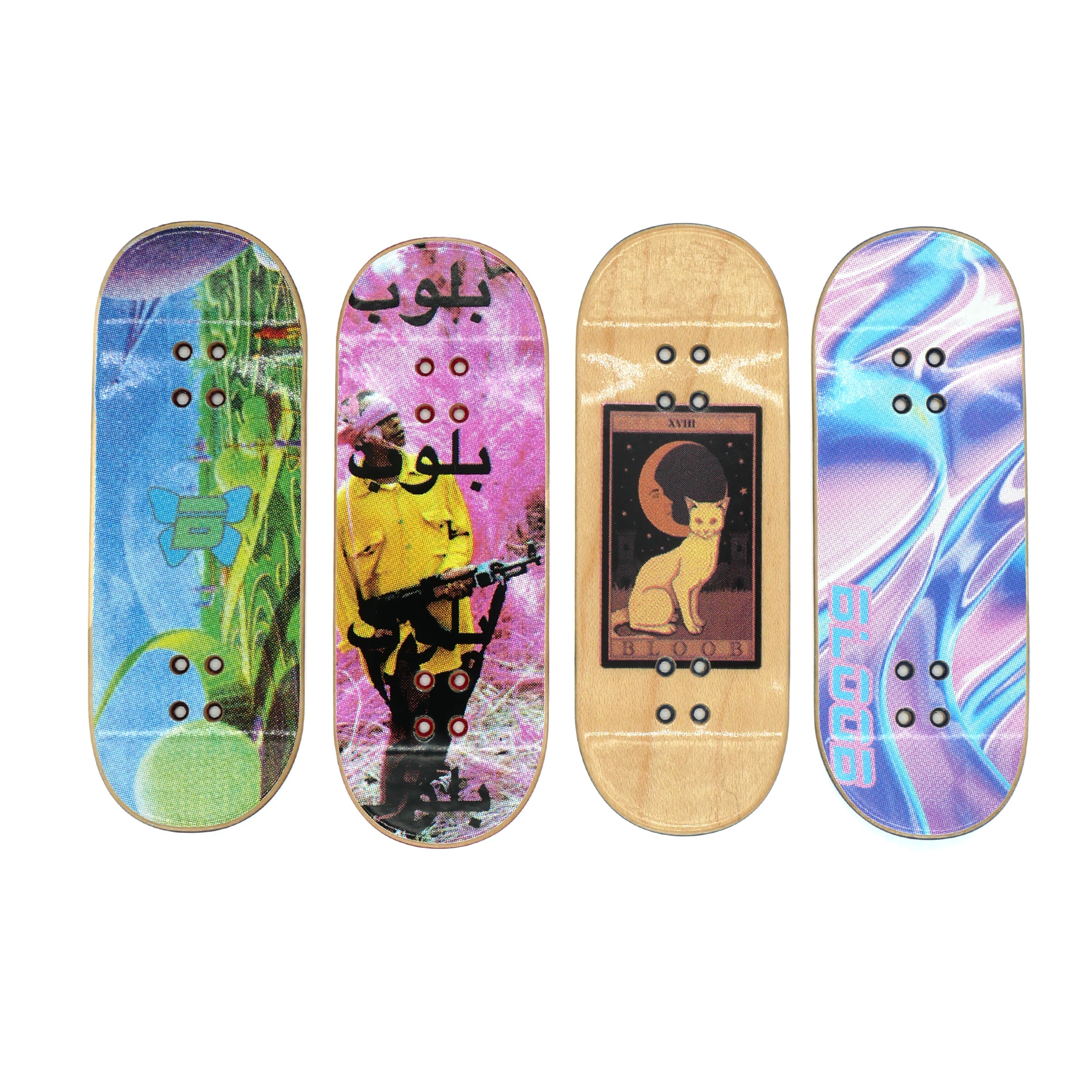 BLOOB (Space Case) Fingerboard Deck Fingerboard Decks Bloob    Slushcult