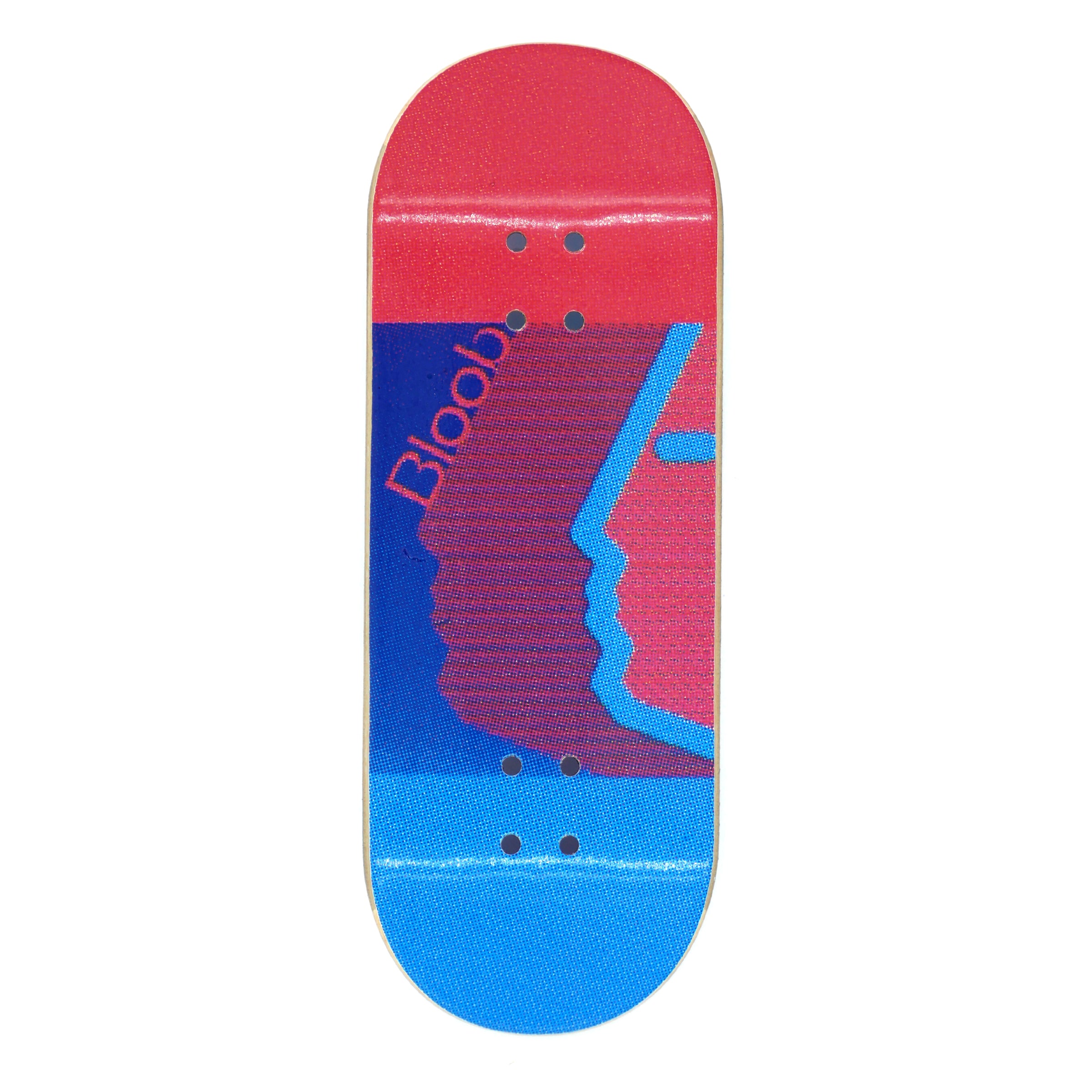 BLOOB (Red/Blue) Fingerboard Deck Fingerboard Decks Bloob    Slushcult