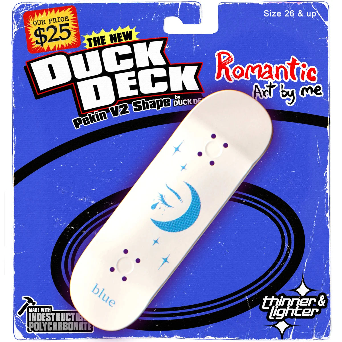 Duck Decks "Blue" Fingerboard Deck Fingerboard Decks Bloob    Slushcult