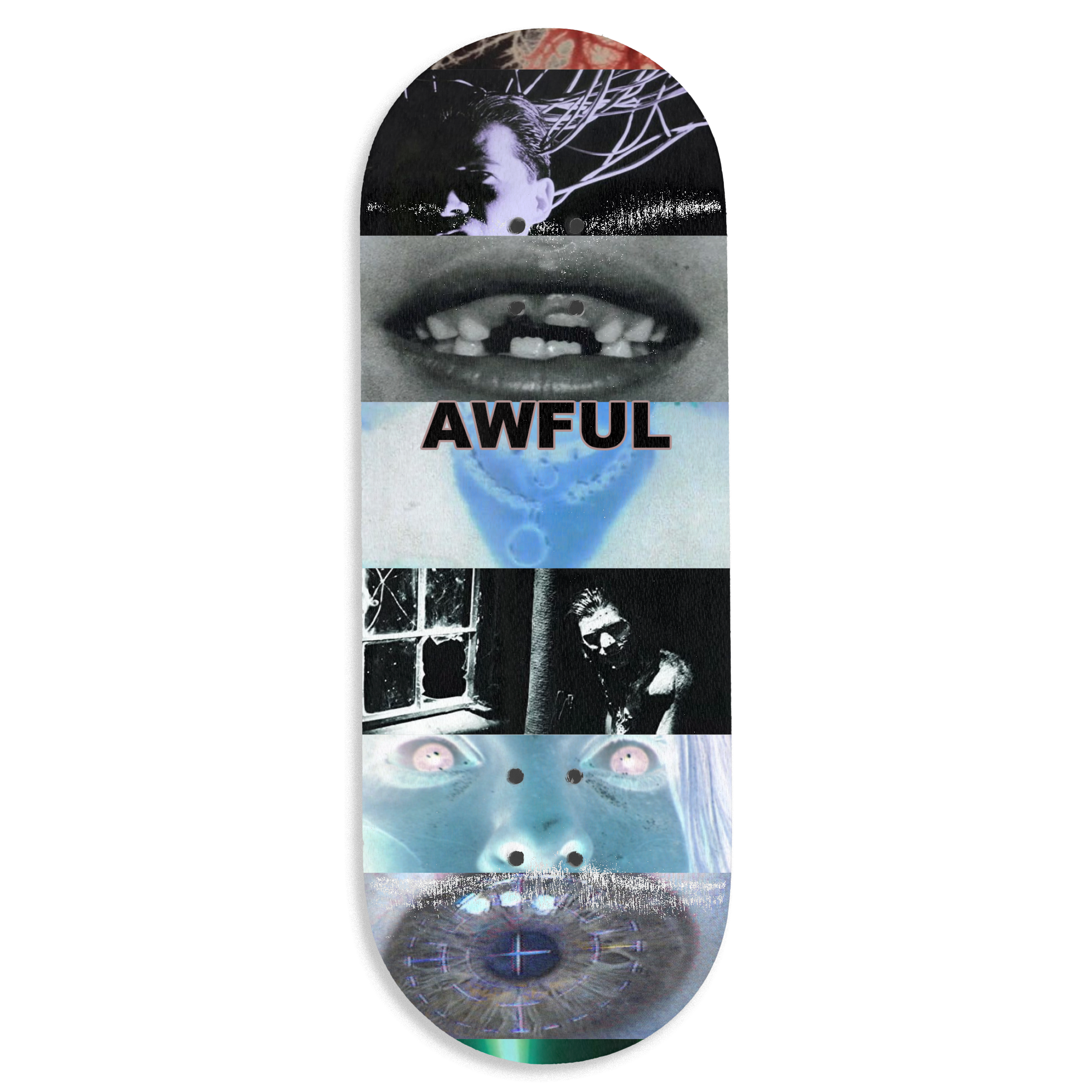 Awful "Brain Storm" Fingerboard Deck Fingerboard Decks Awful Fingerboards Slushcult