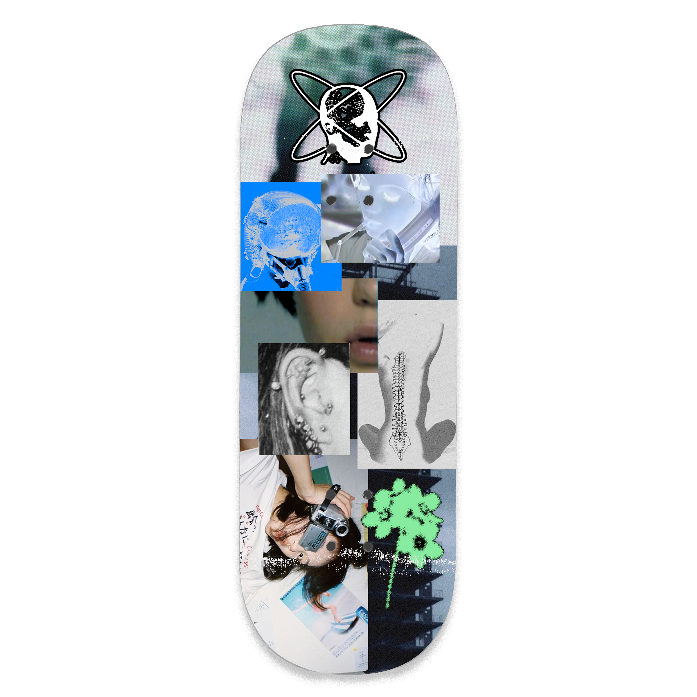 XTC "Collage" Fingerboard Deck Fingerboard Decks XTC Decks Slushcult