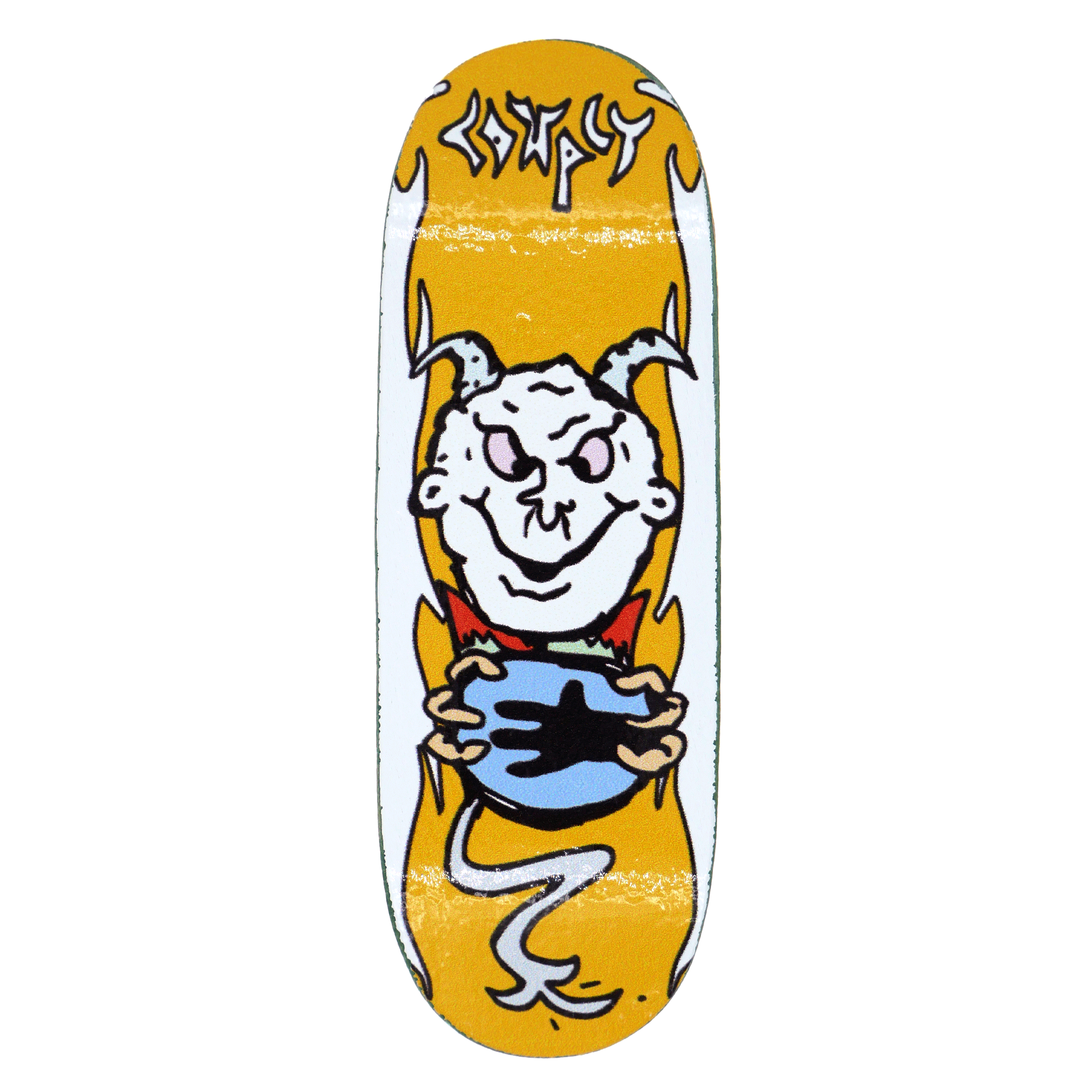 Cowply "Goblin Mode" Fingerboard Deck (90's Shape) Fingerboard Decks Cowply Slushcult