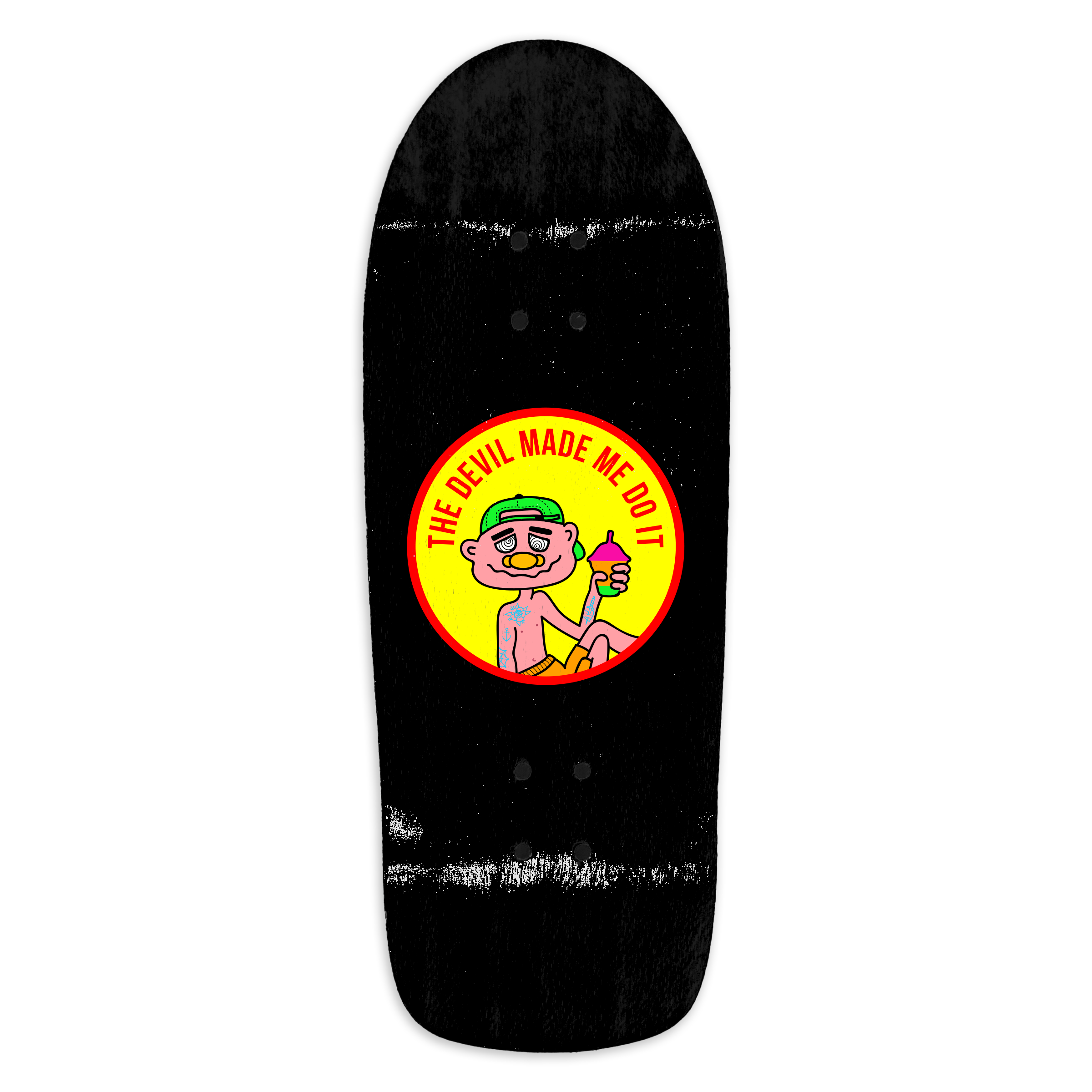 Slushcult "Devil" Pro Fingerboard Deck MINI Skate Shop Slushcult Shred Stick   Slushcult