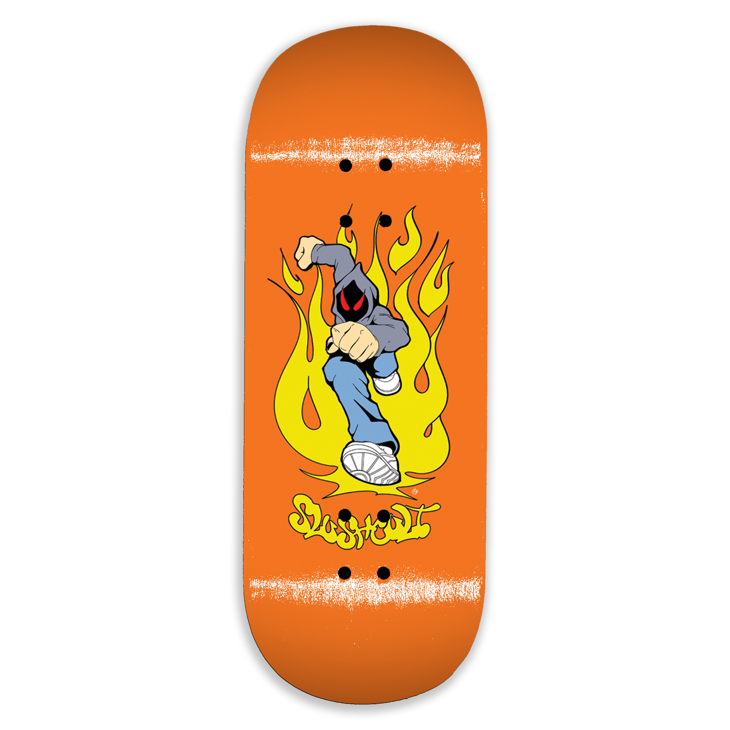 Slushcult "Flames" Fingerboard Deck Slushcult x DK Decks Slushcult Slushcult