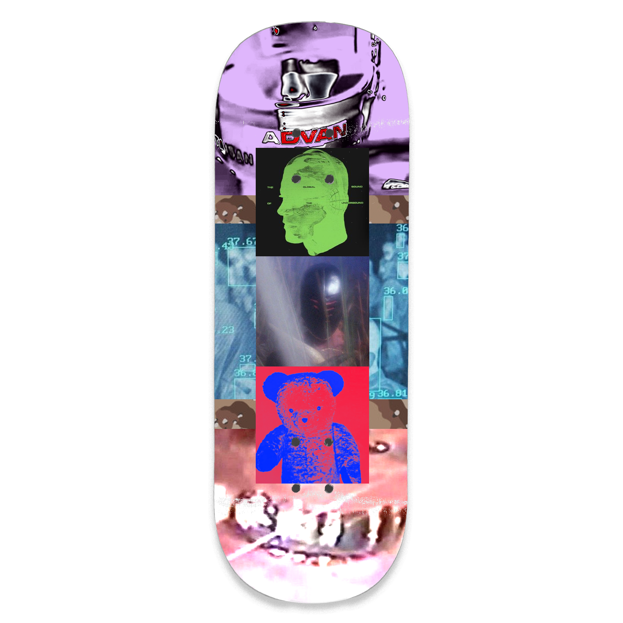 XTC "Frieeeed" Fingerboard Deck Fingerboard Decks XTC Decks Slushcult