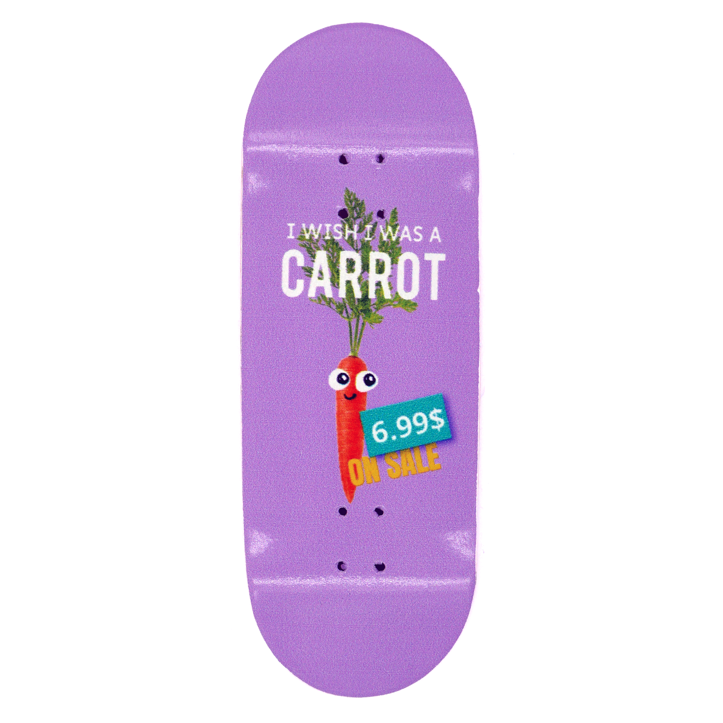 Goat On The Road "Vegetables" Fingerboard Deck Fingerboard Decks Goat On The Road 33.5mm Crazy Slushcult