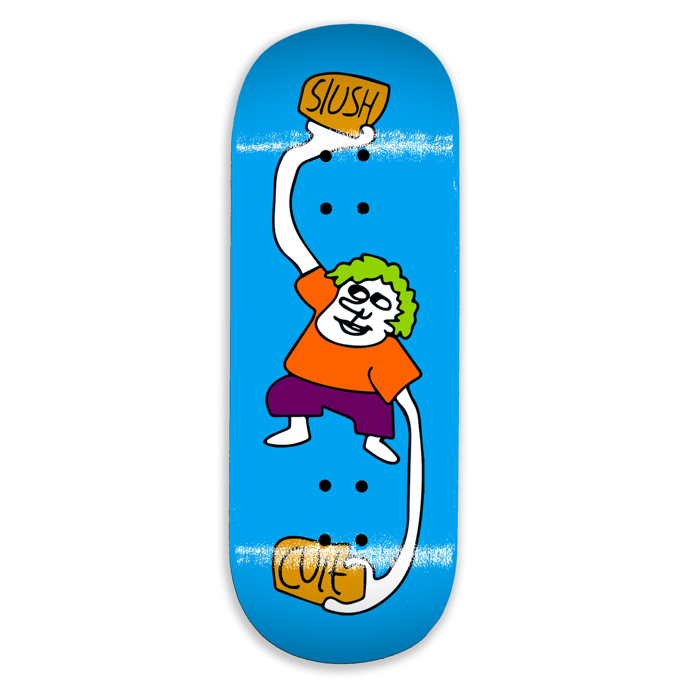 Slushcult "Helping Hand" Shop Fingerboard Deck (Blue) Slushcult x DK Decks Slushcult    Slushcult