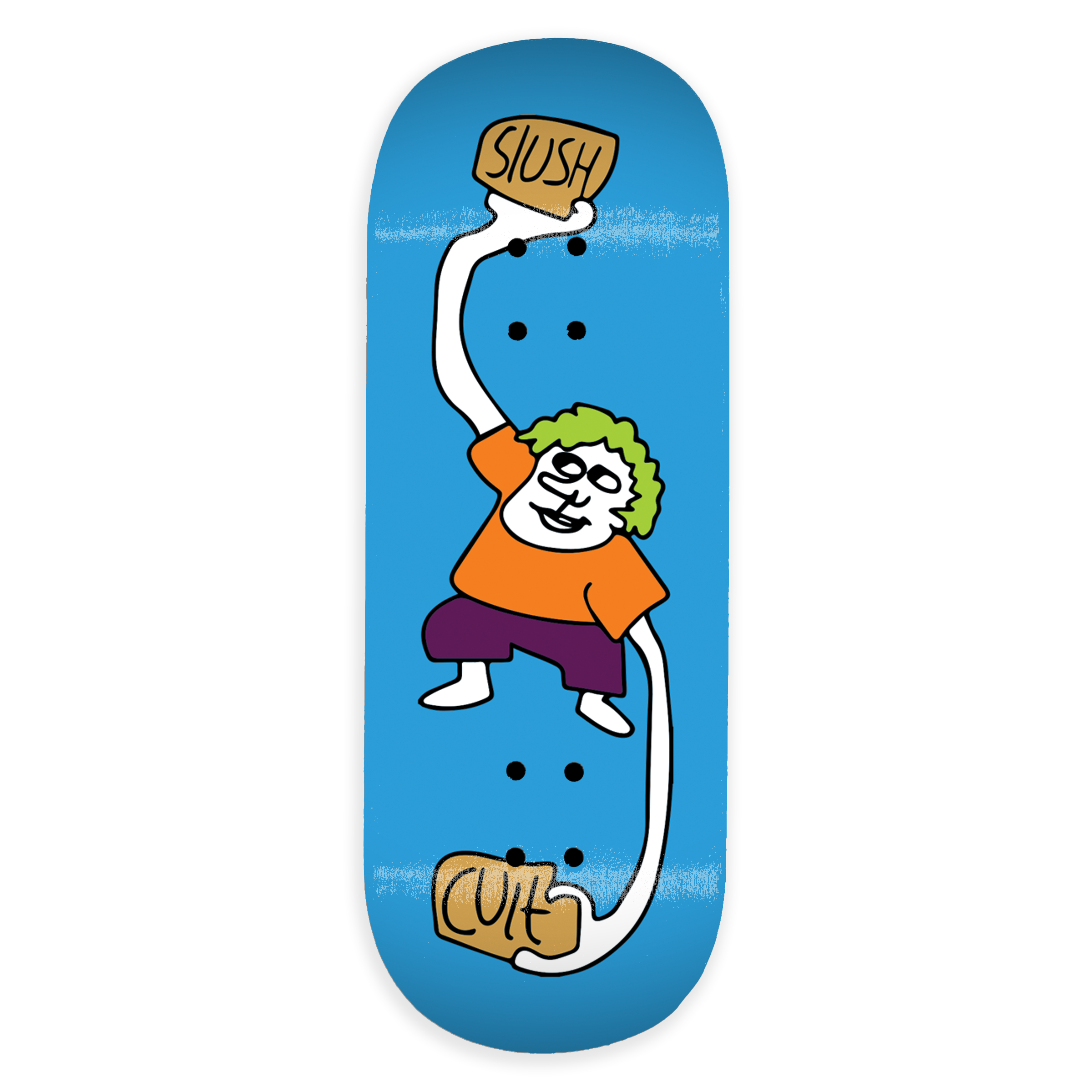 Slushcult "Helping Hand" Fingerboard Deck (Blue) Slushcult x DK Decks Slushcult Slushcult