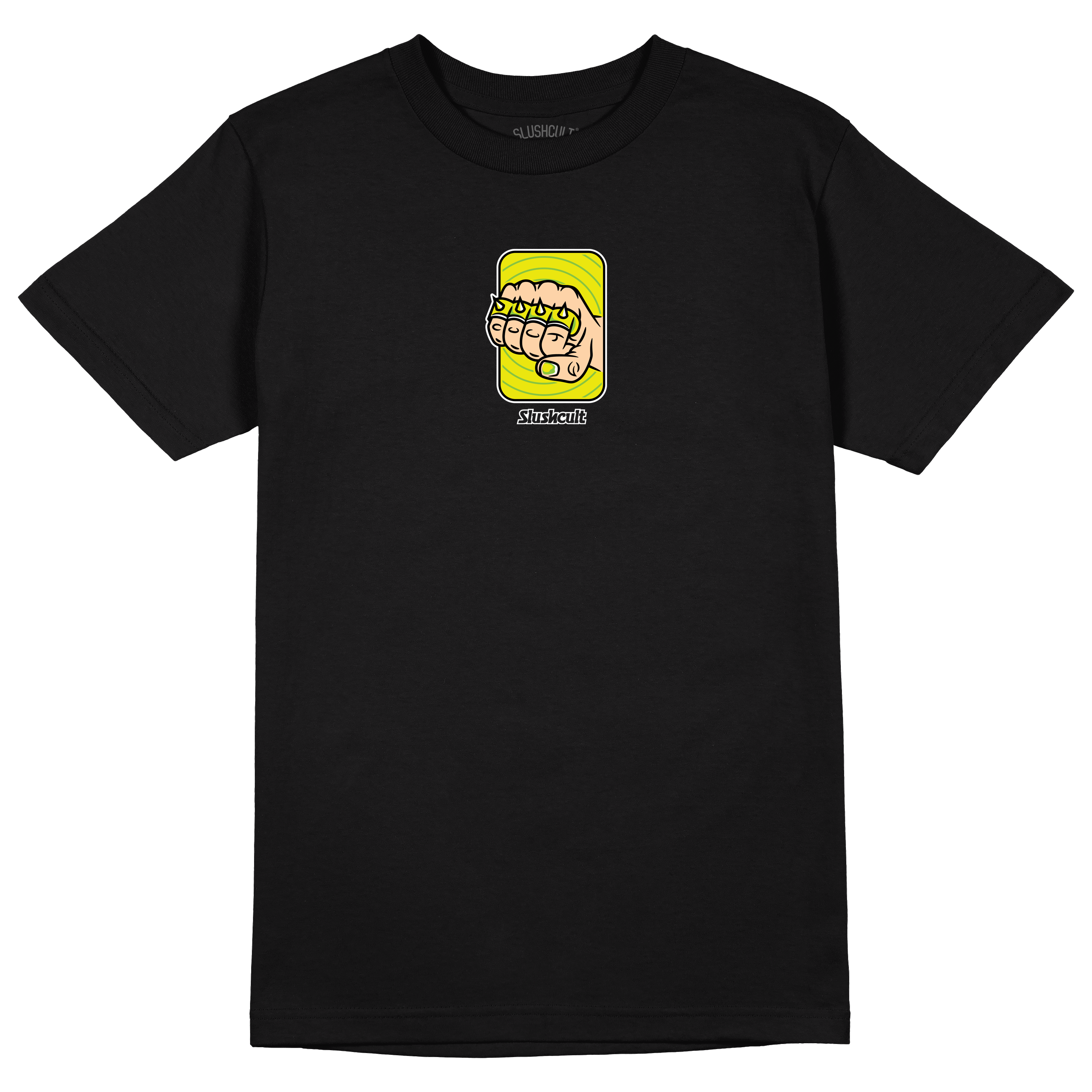 KNUCKS TEE Tees Slushcult Black S Slushcult