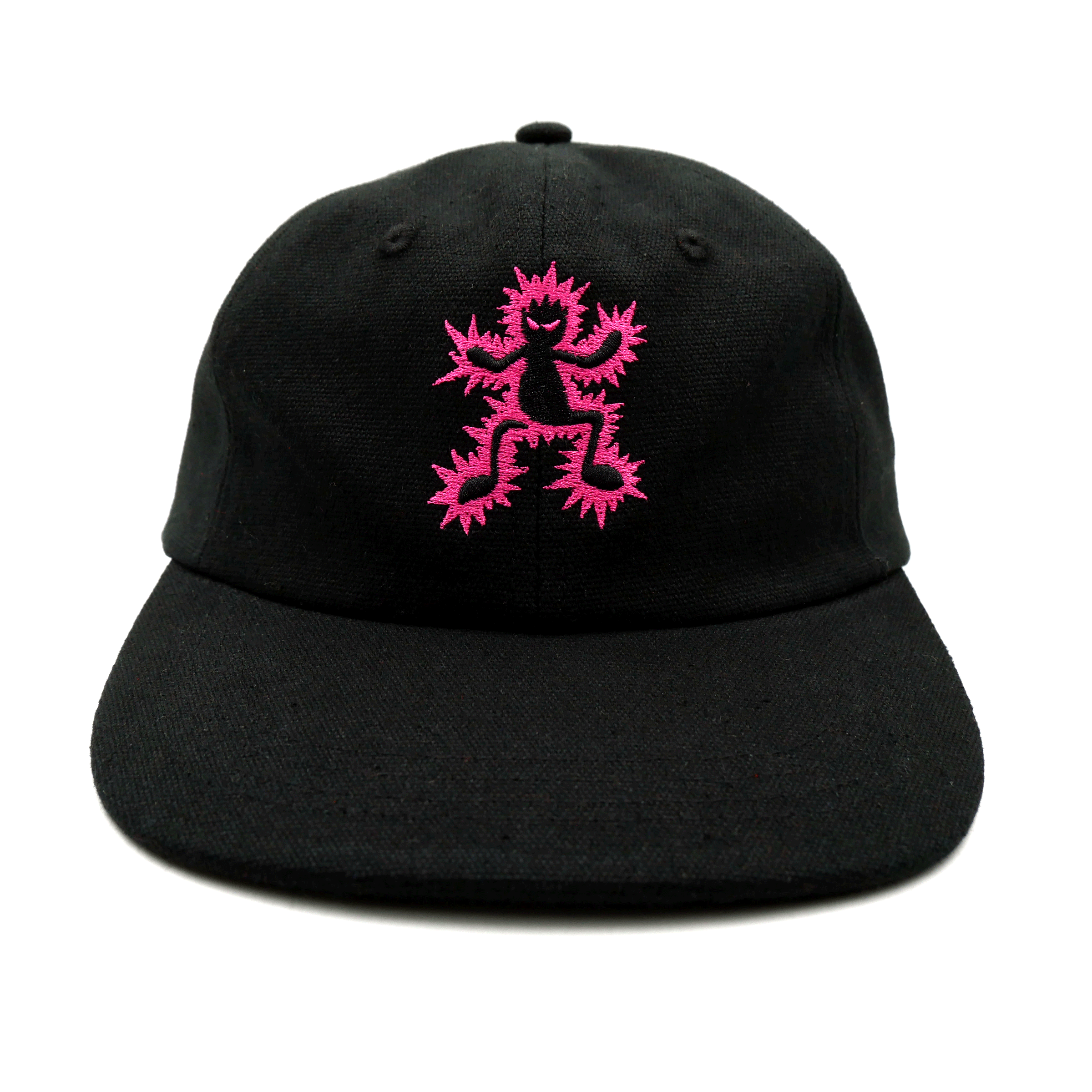 Shockey 6 Panel Hat (Black) Headwear Slushcult Slushcult