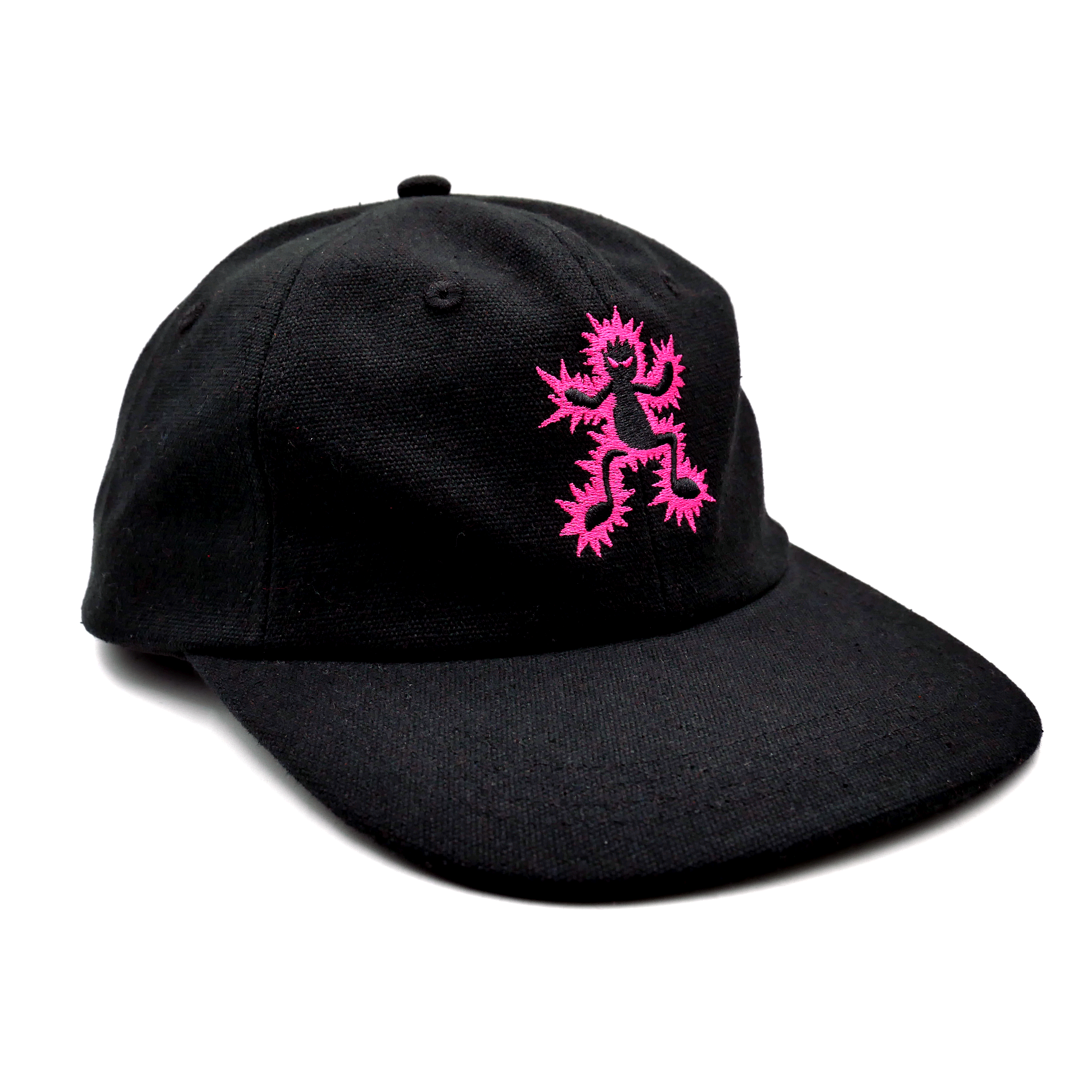 Shockey 6 Panel Hat (Black) Headwear Slushcult Slushcult