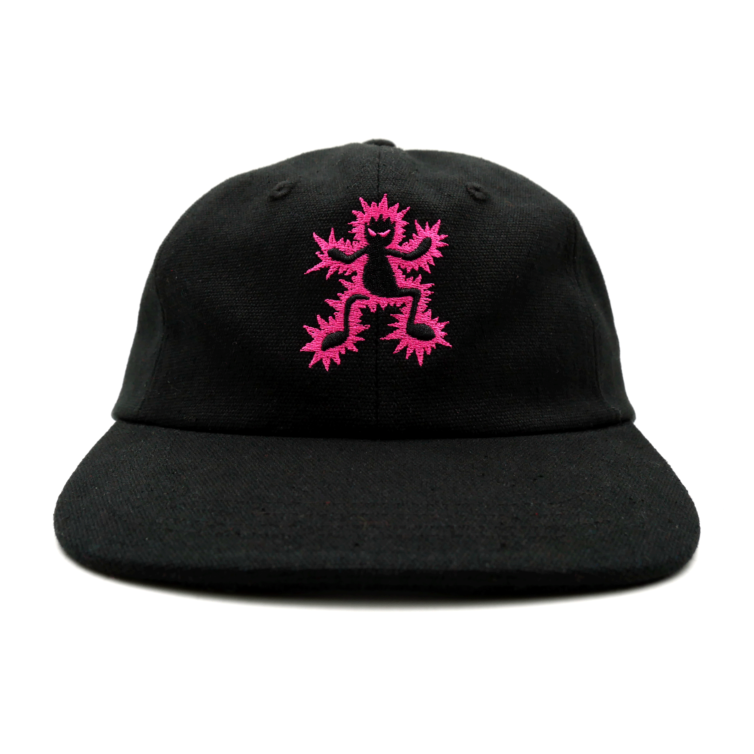 Shockey 6 Panel Hat (Black) Headwear Slushcult Slushcult