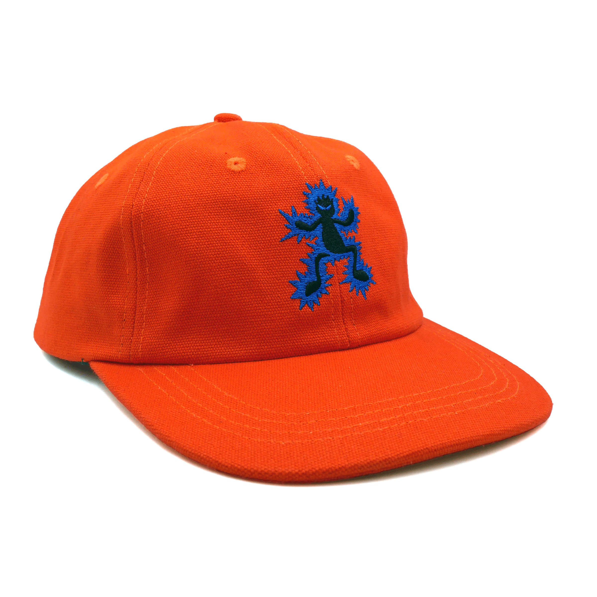 Shockey 6 Panel Hat (Orange) Headwear Slushcult Slushcult