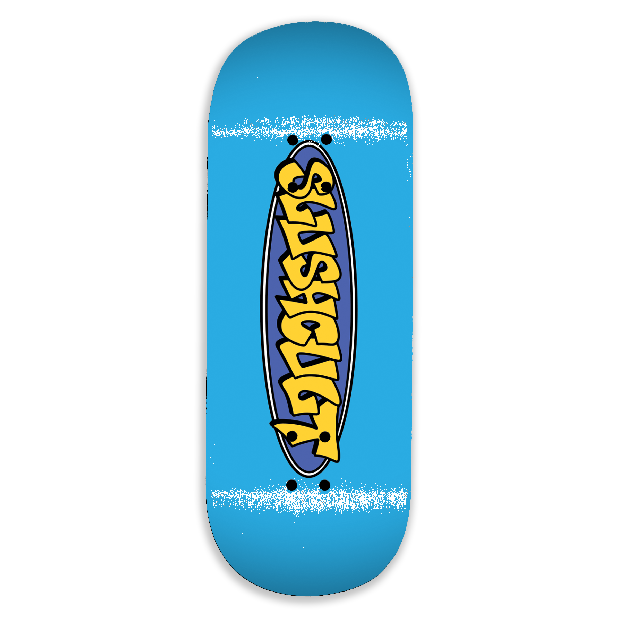 Slushcult "New Oval Blue" Fingerboard Deck Slushcult x DK Decks Slushcult Slushcult