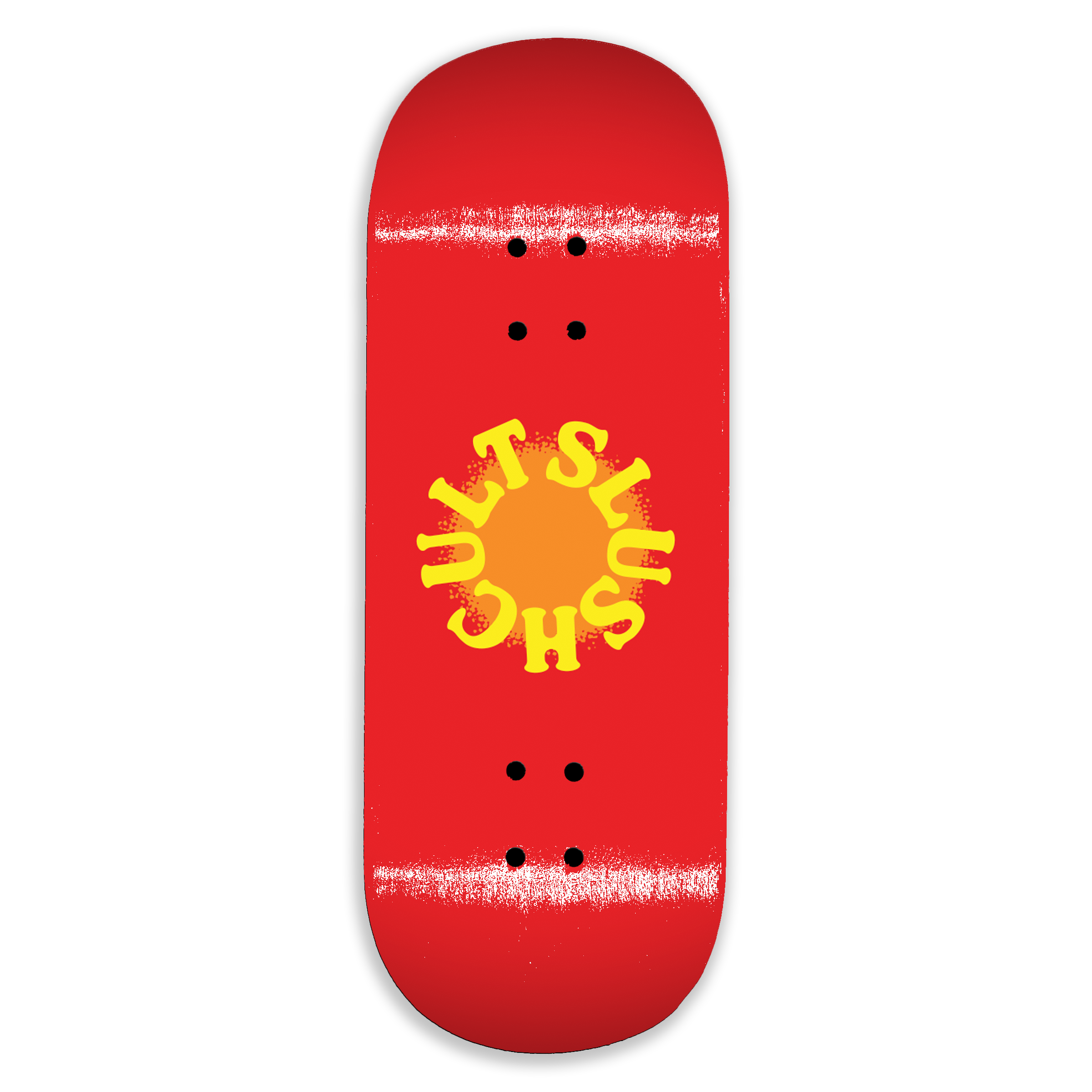 Slushcult "Full Circle" Fingerboard Deck (Red) Slushcult x DK Decks Slushcult Slushcult