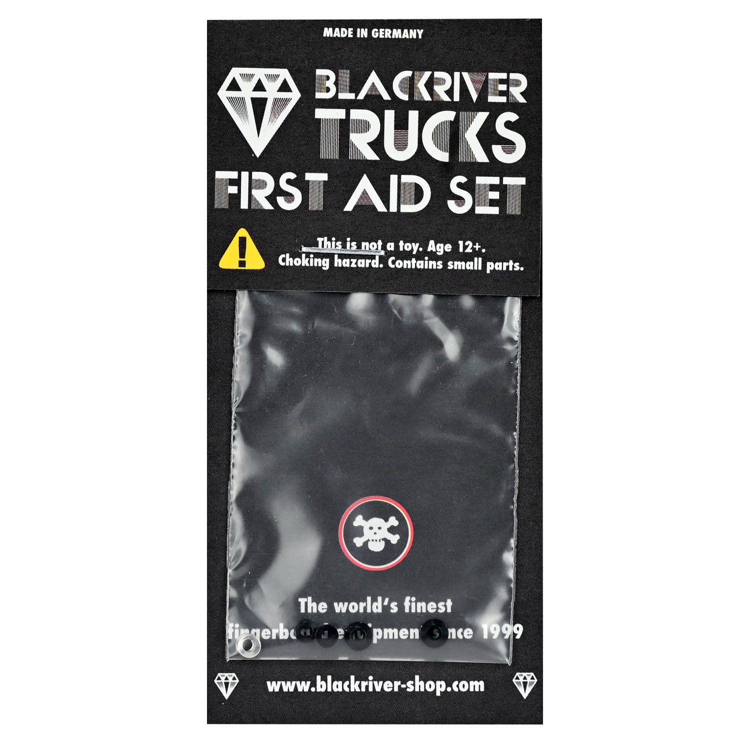 Blackriver Trucks Bushing First Aid Kit "Medium Black" Tuning Blackriver    Slushcult