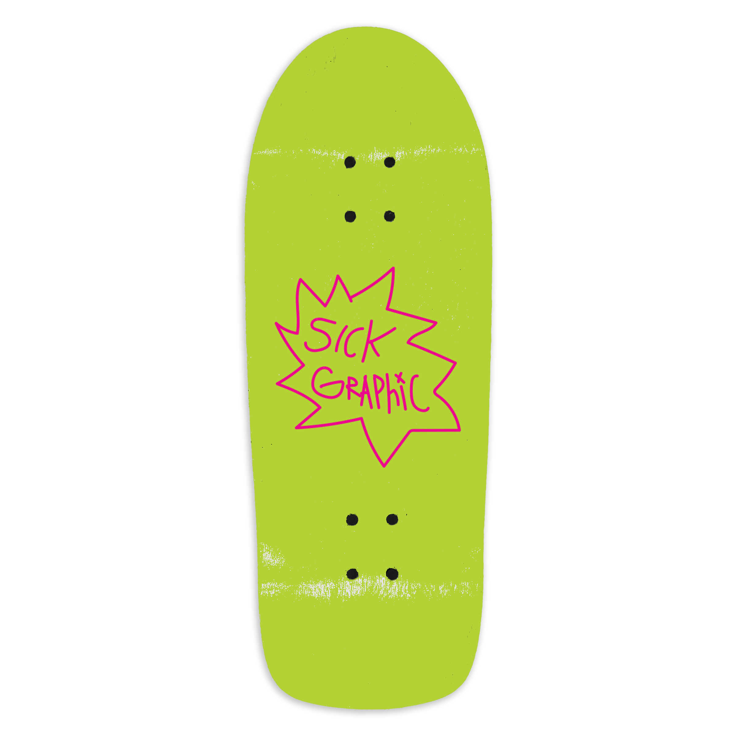 Slushcult "Sick Graphic" Pro Fingerboard Deck MINI Skate Shop Slushcult Shred Stick   Slushcult