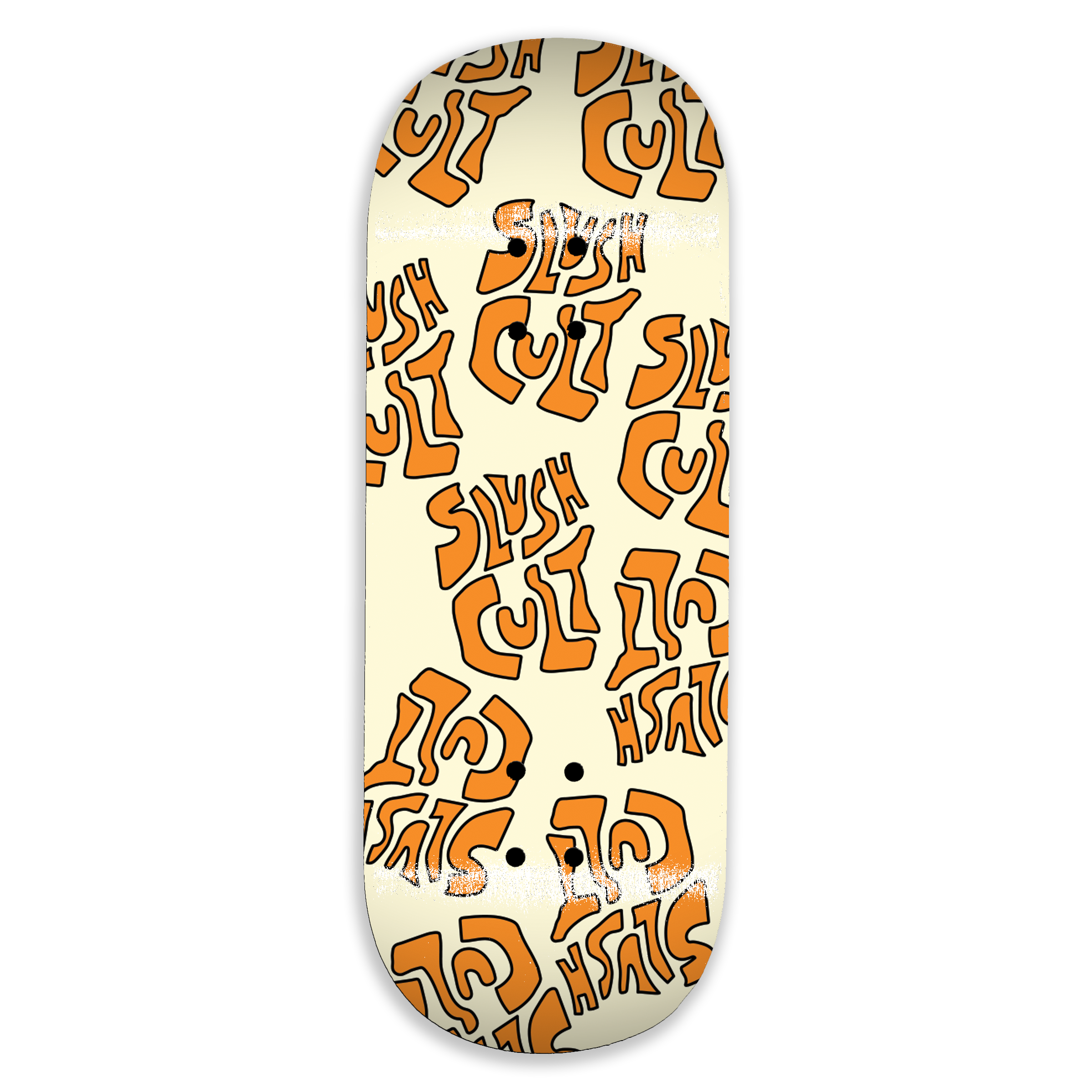 Slushcult "Stack'em Cream" Fingerboard Deck Slushcult x DK Decks Slushcult Slushcult