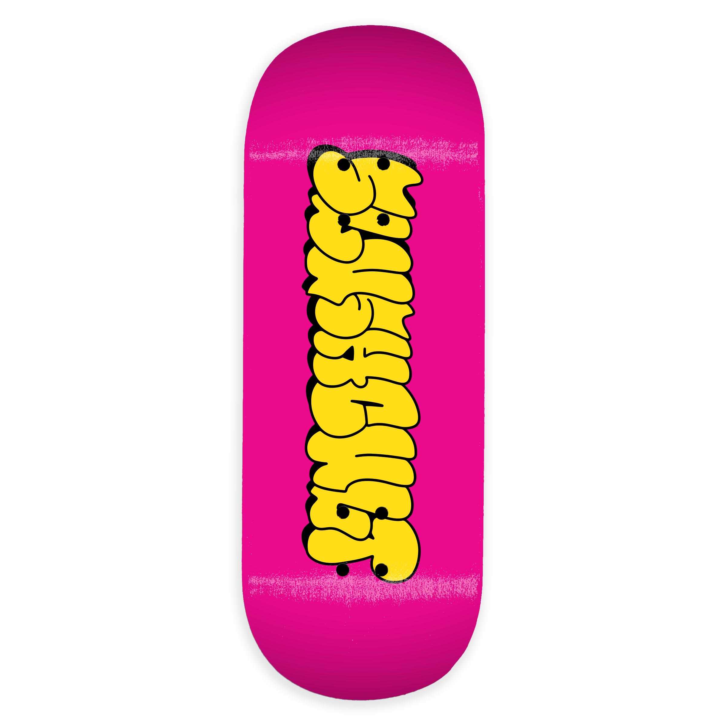 Slushcult "Throwie" Fingerboard Deck (Pink) Slushcult x DK Decks Slushcult Slushcult