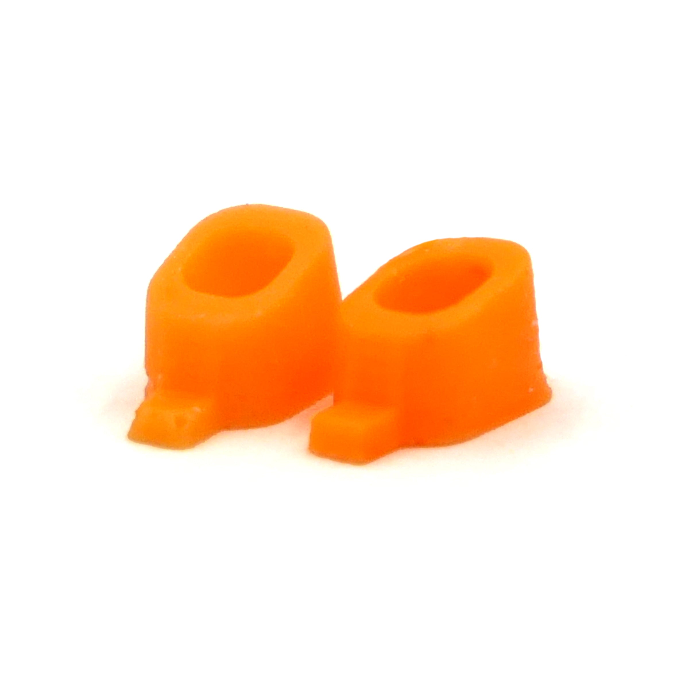 Southsoft Pro Fingerboard Pivot Cups (BRT Soft) - Orange Fingerboard Wheels Southsoft    Slushcult