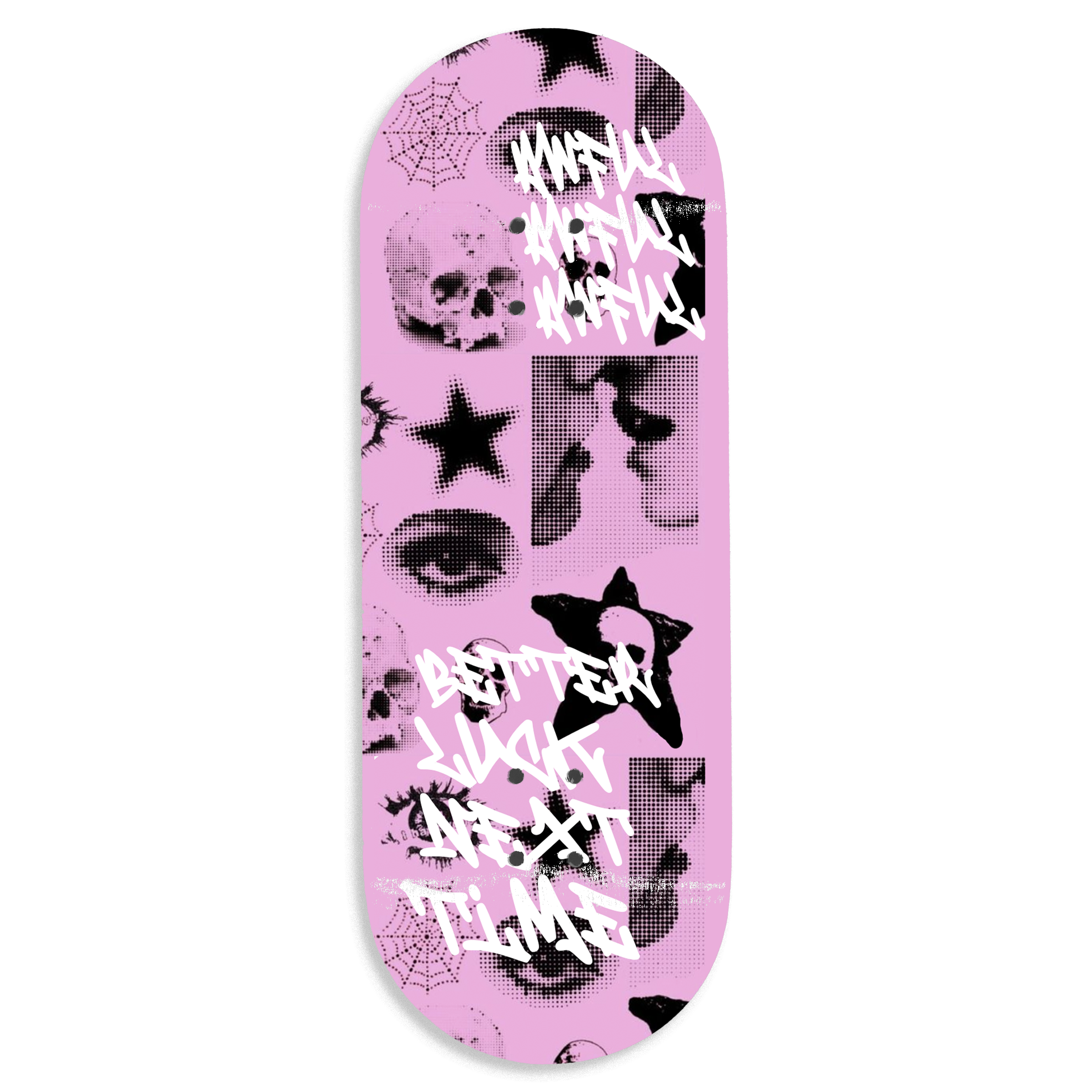 Awful "Better Luck" Fingerboard Deck Fingerboard Decks Awful Fingerboards Slushcult