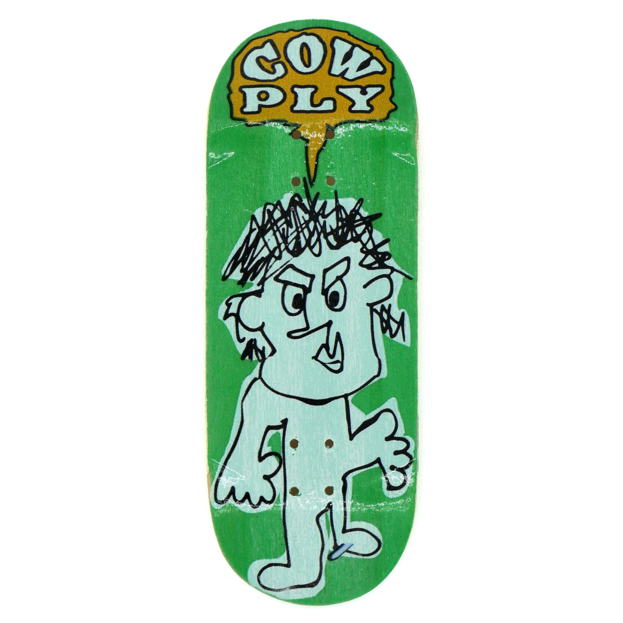 Cowply "Did you drop this?" Fingerboard Deck Fingerboard Decks Cowply    Slushcult