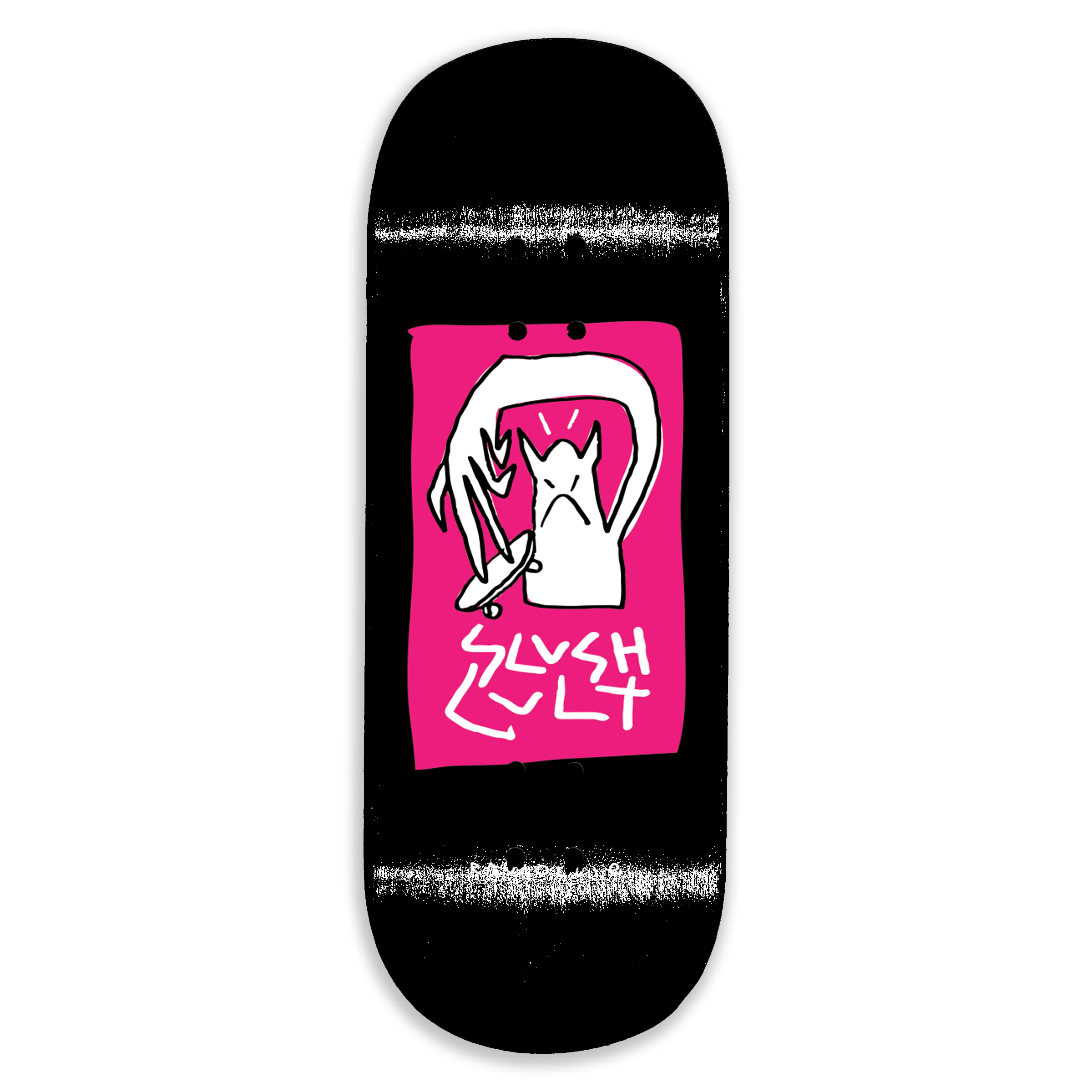 Slushcult "Evil Control Pink" Fingerboard Deck Slushcult x DK Decks Slushcult Slushcult