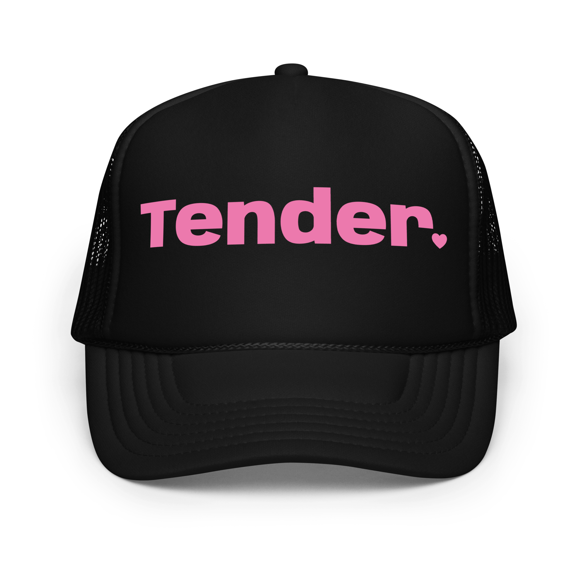 Tender Trucker Hat Headwear Tender Black Slushcult