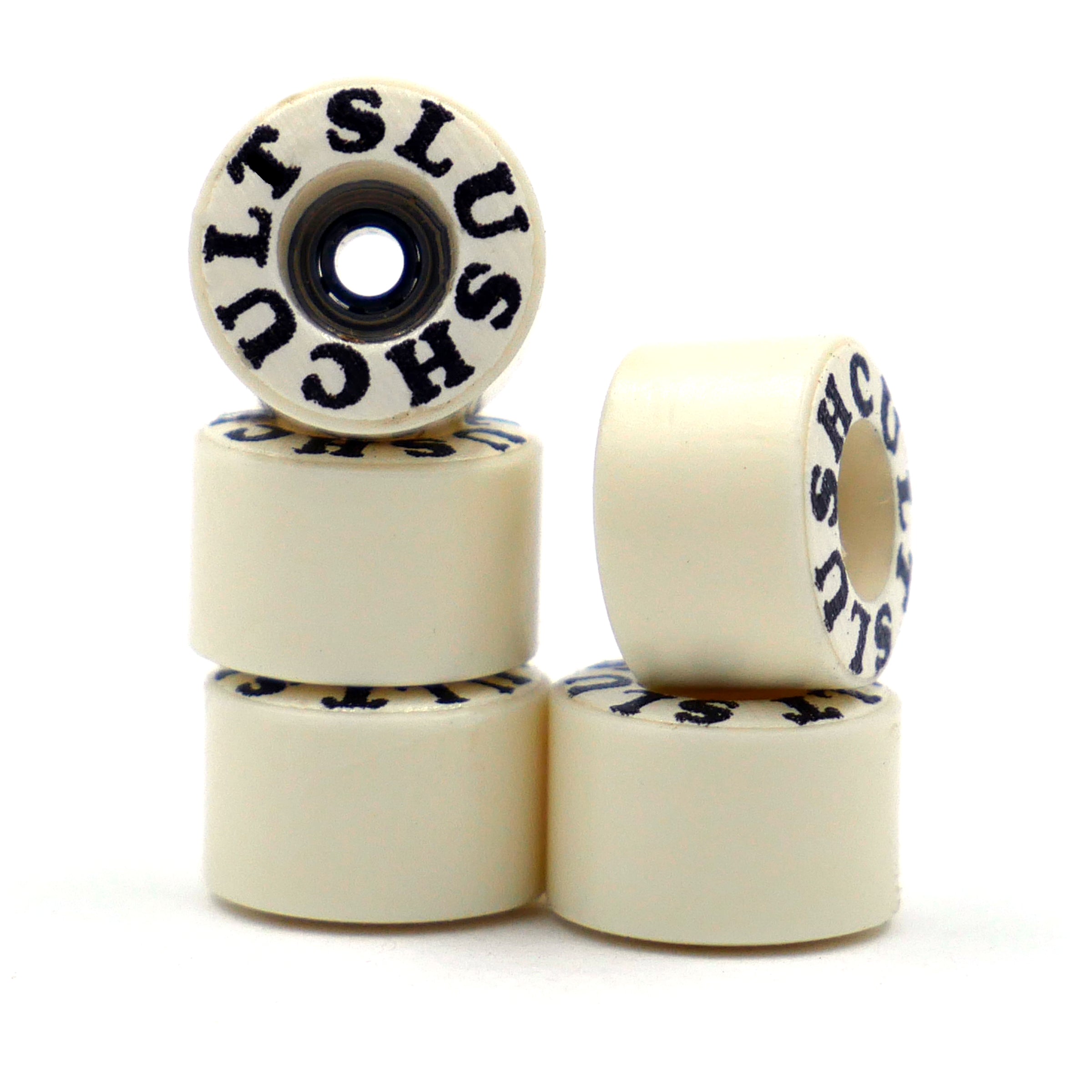 Slushcult x illpills Street Shape Graphic Wheels (Black/White) Fingerboard Wheels dirty fb    Slushcult