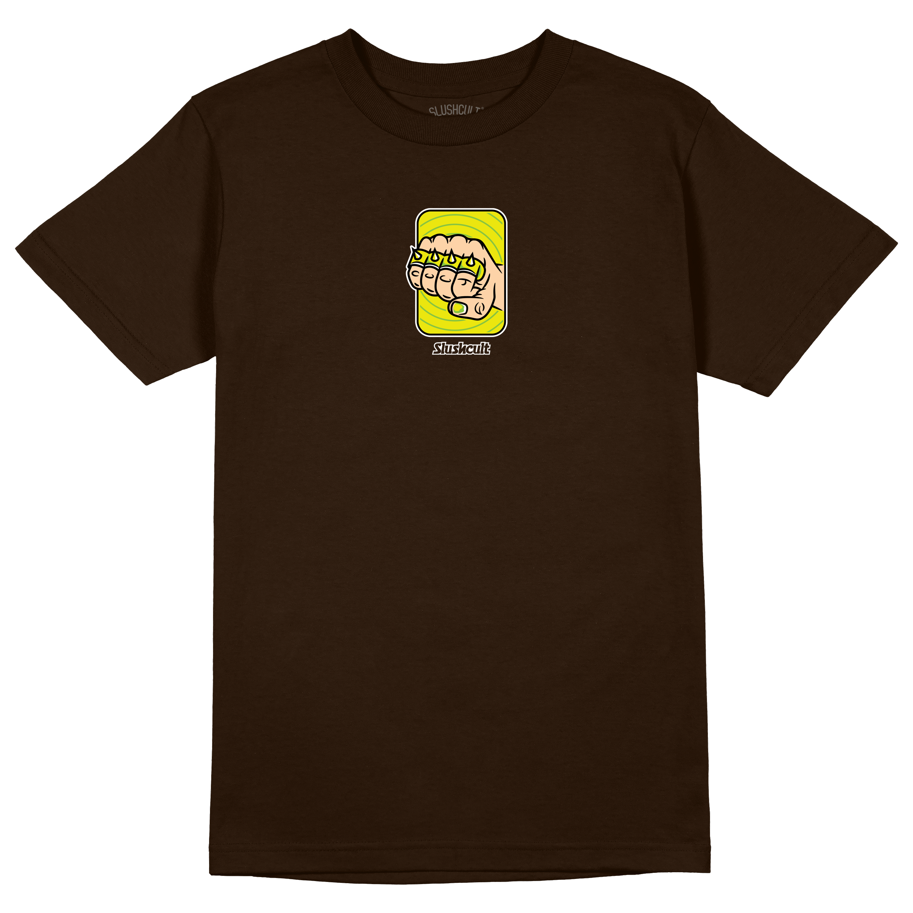 KNUCKS TEE Tees Slushcult Dark Chocolate S Slushcult