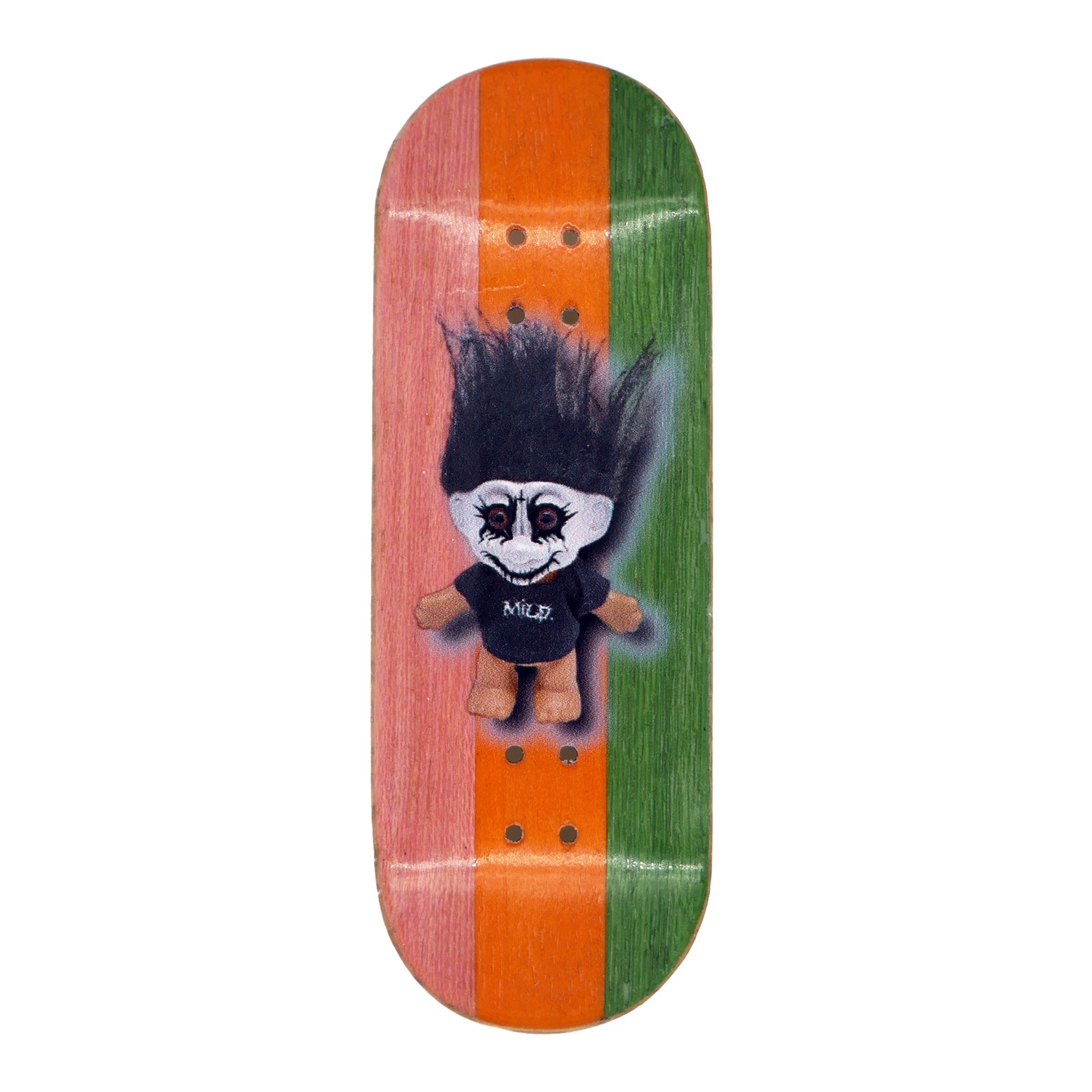 Mild x Slushcult Split Ply Fingerboard Deck (Corpse Troll) Fingerboard Decks Mild Decks Slushcult