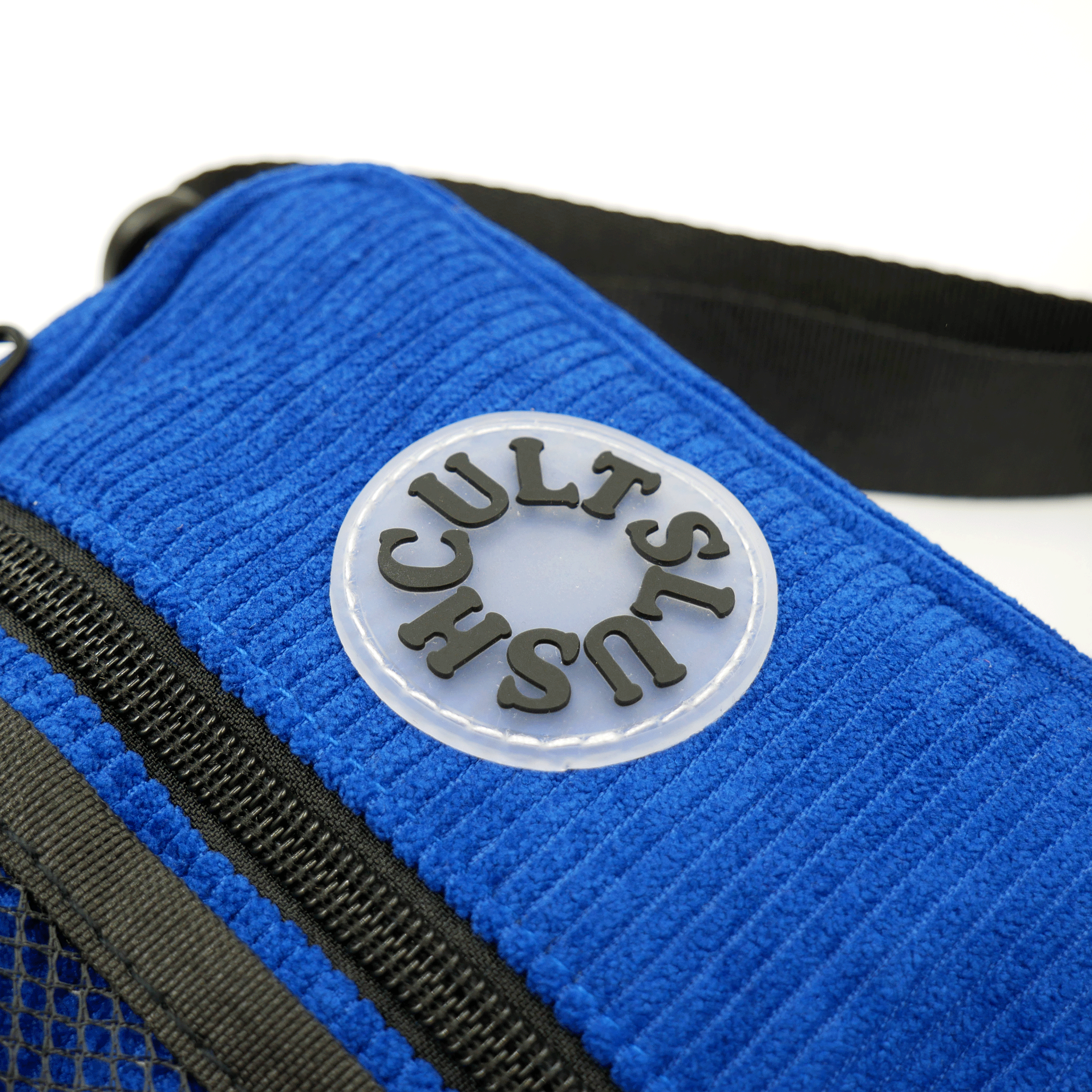 Anywhere Side Bag Royal Blue Corduroy Bags Slushcult Slushcult