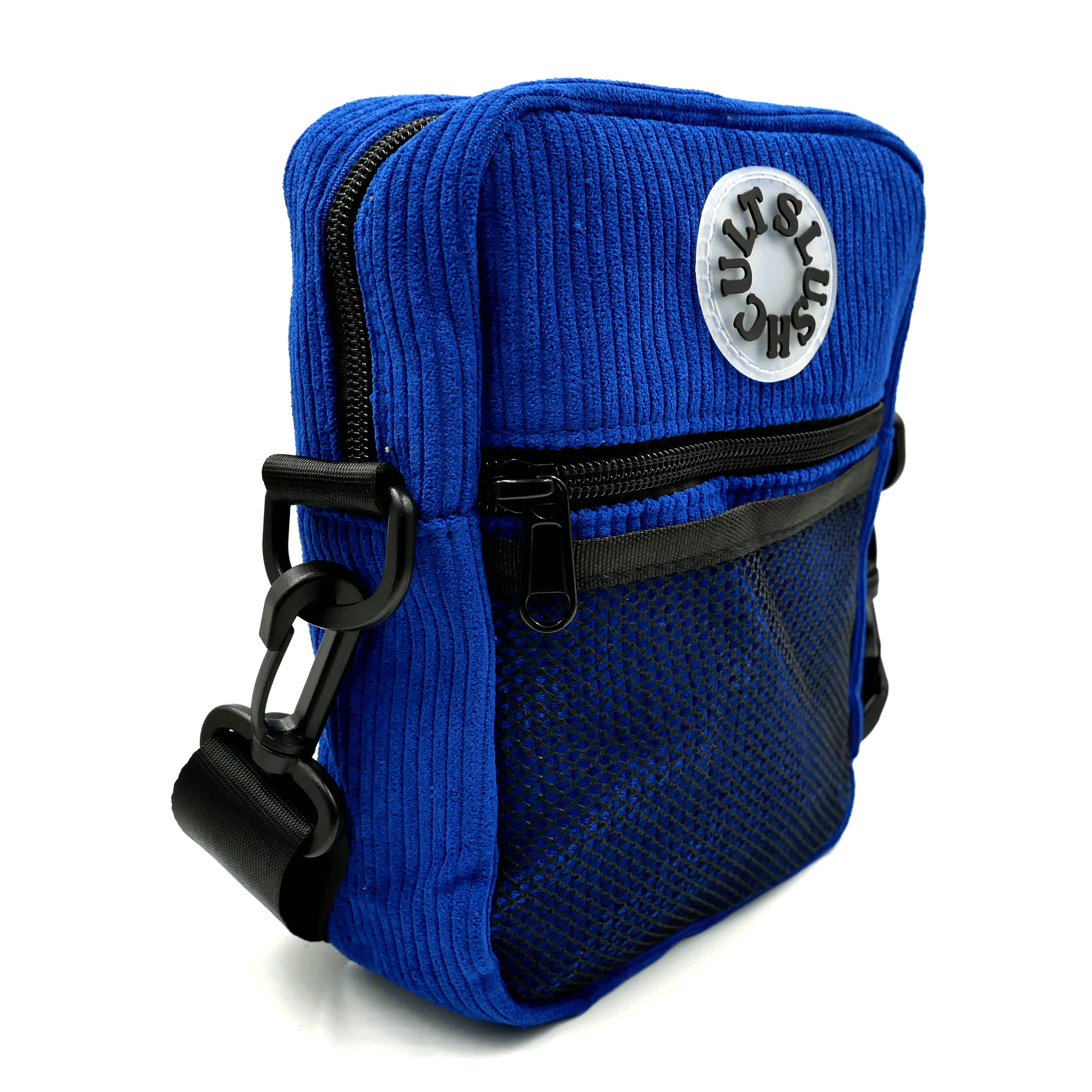 Anywhere Side Bag Royal Blue Corduroy Bags Slushcult Slushcult