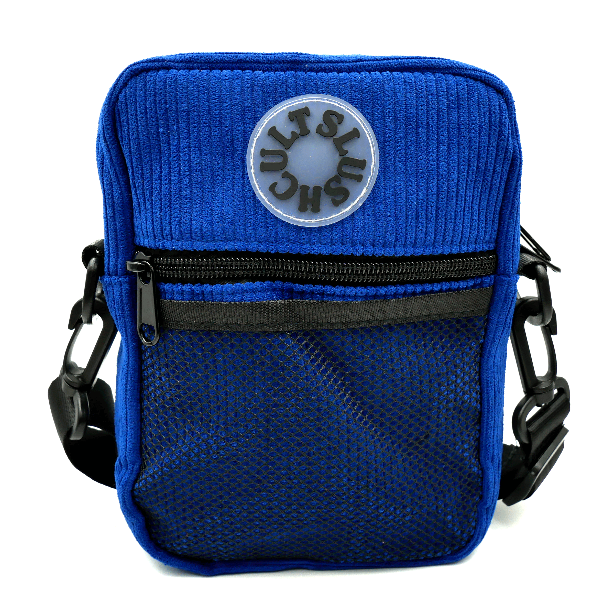 Anywhere Side Bag Royal Blue Corduroy Bags Slushcult Slushcult