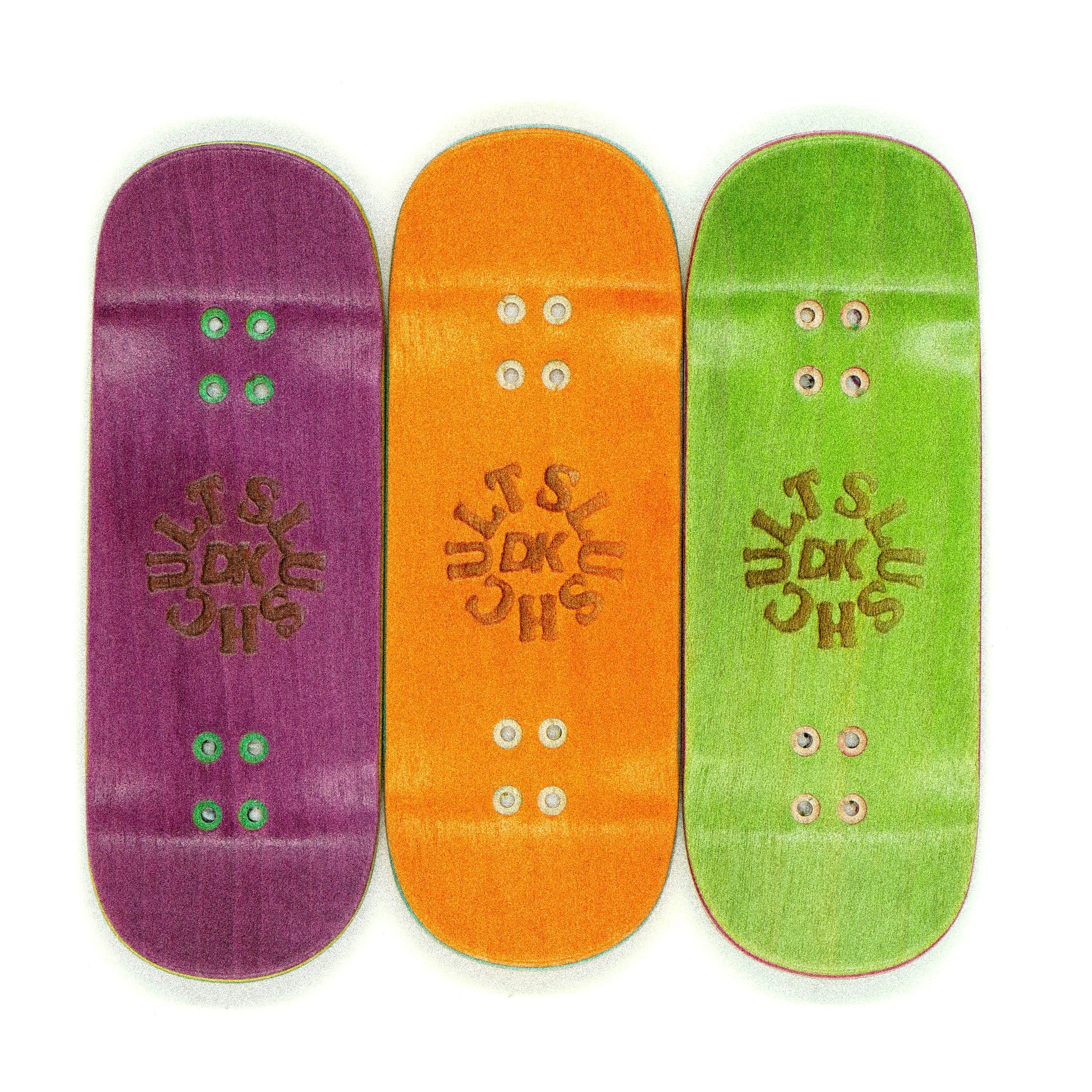 Slushcult "Forever Split" Fingerboard Deck (Random Color) Slushcult x DK Decks Slushcult Slushcult