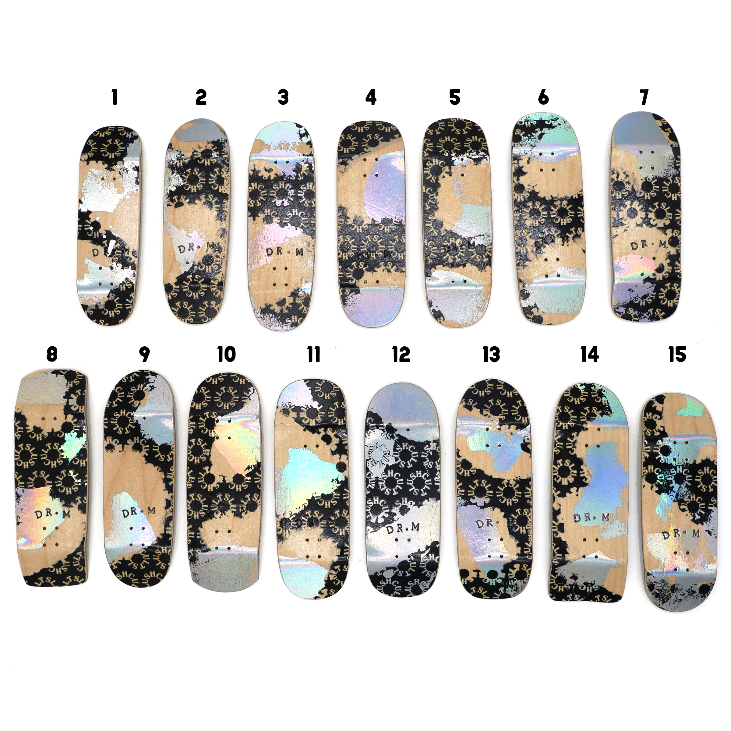 Slushcult x Dr.M Research Institute Fingerboard Deck Fingerboard Decks Dr.M    Slushcult