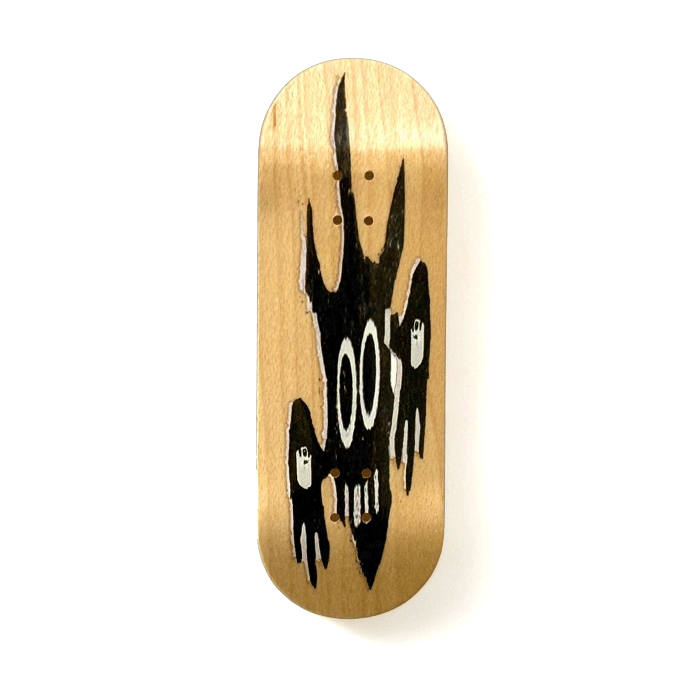 Oof "PSYCHO" Clear Deck Fingerboard Decks Oof Slushcult