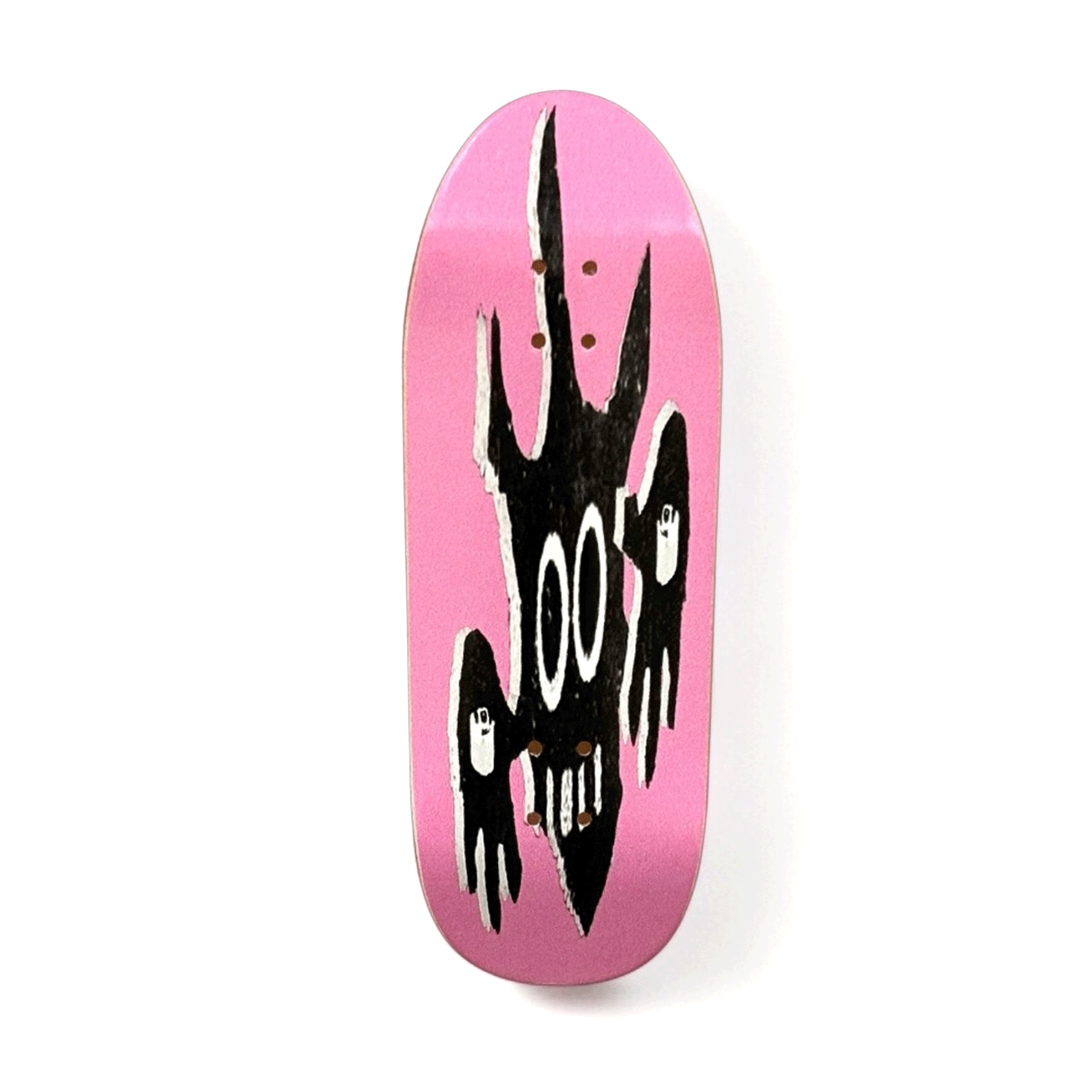 Oof "PSYCHO" Pink Deck Fingerboard Decks Oof Slushcult