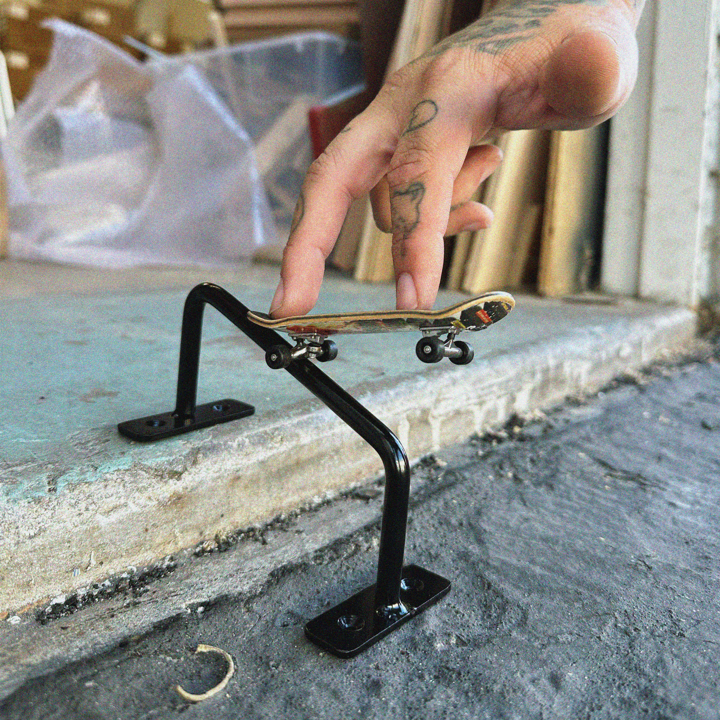 Slushcult D.I.Y. Down Rail Fingerboard Obstacles Slushcult    Slushcult