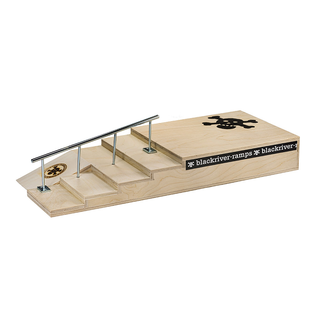 Blackriver Ramps Stair Set Fingerboard Obstacles Blackriver Slushcult