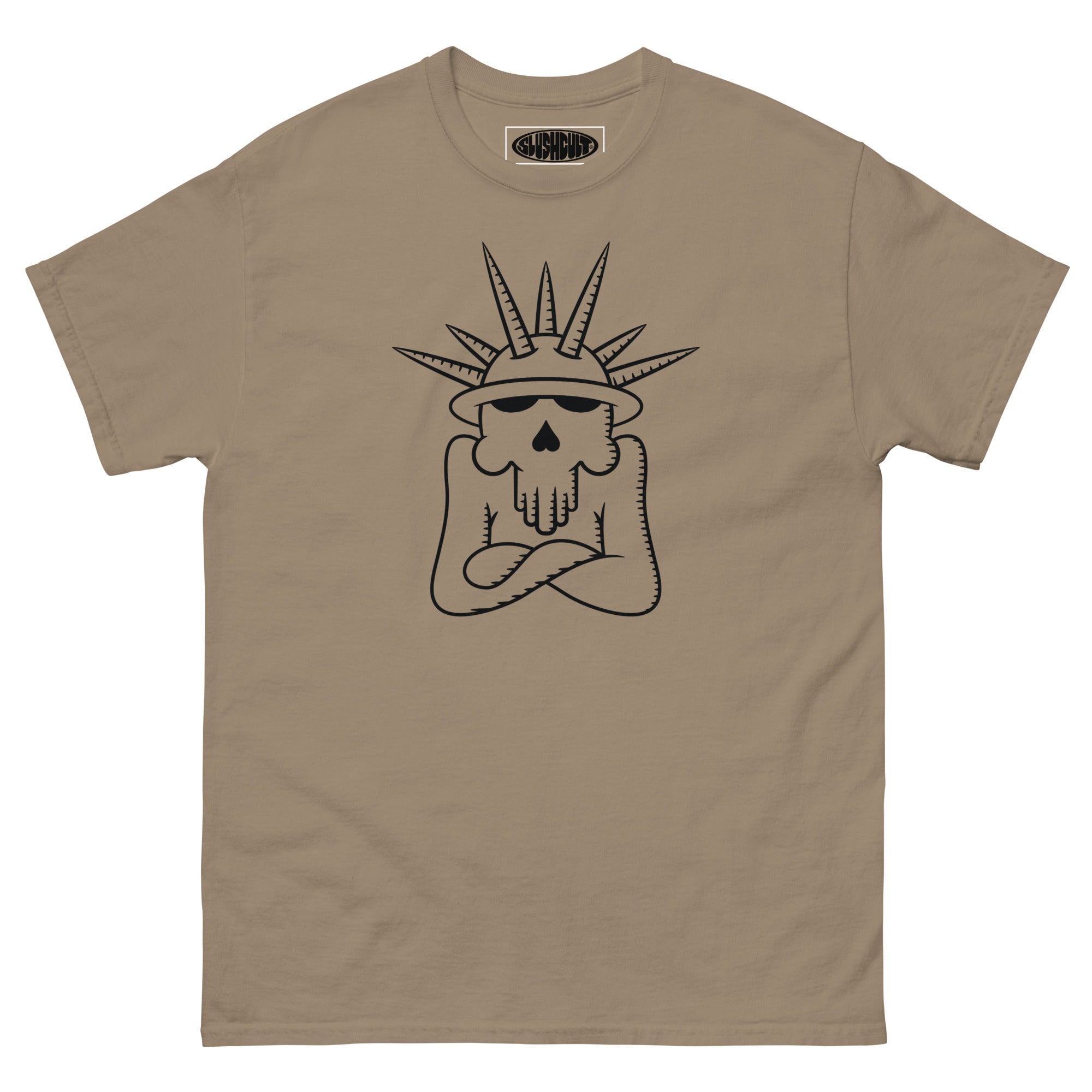 SPIKE TEE Tees Slushcult Brown Savana S Slushcult