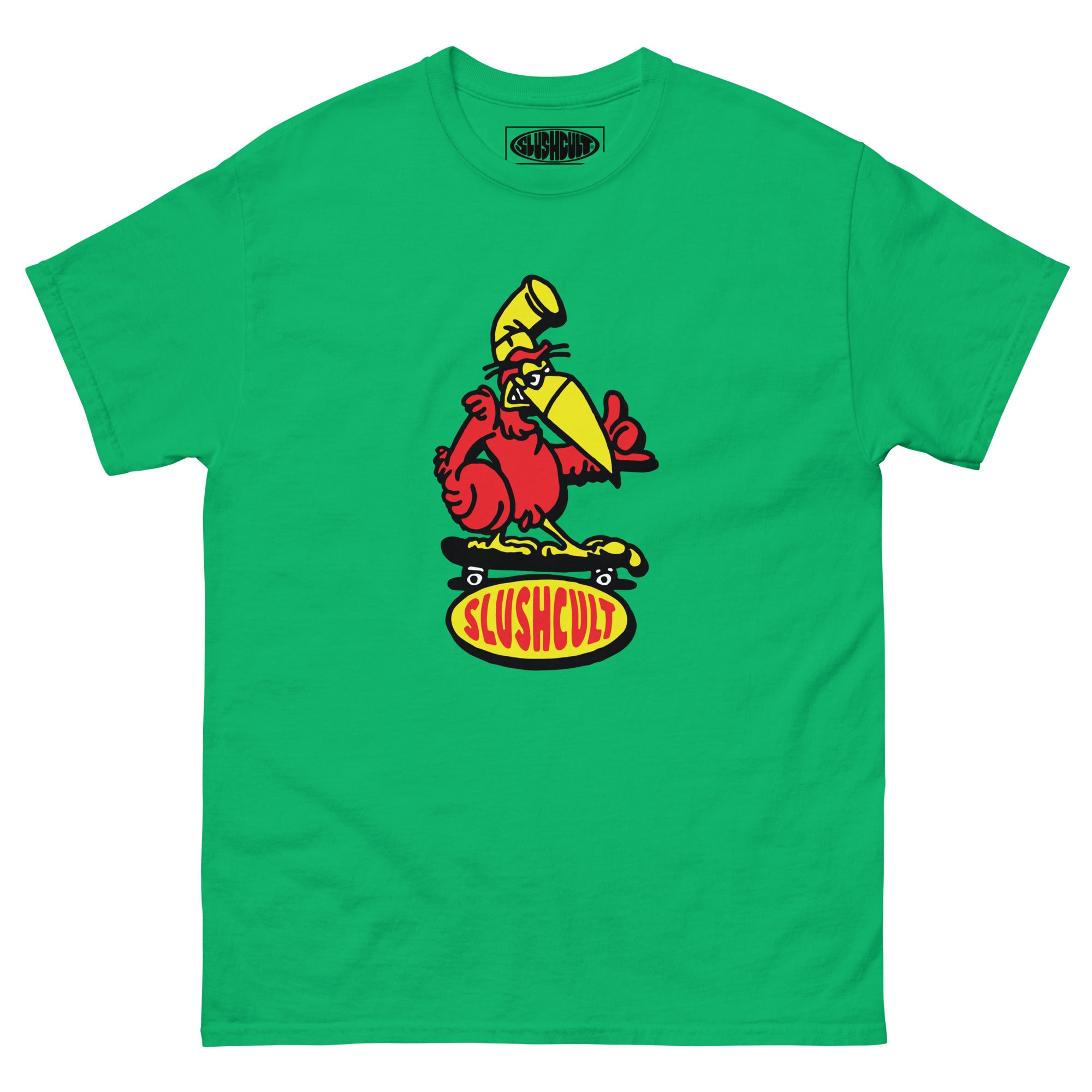 CULTURE VULTURE TEE Tees Slushcult Irish Green S Slushcult