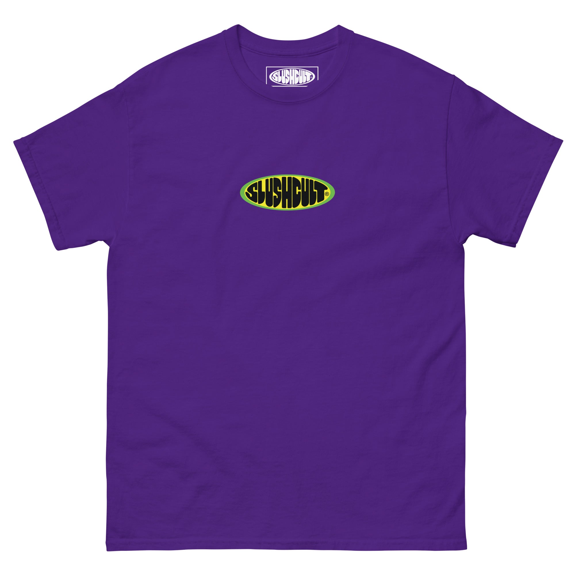 OVAL LOGO TEE Tees Slushcult Purple S Slushcult