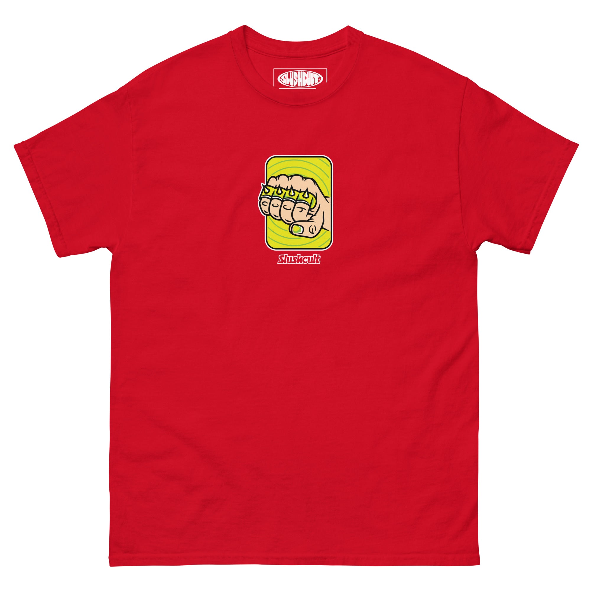 KNUCKS TEE Tees Slushcult Red S Slushcult