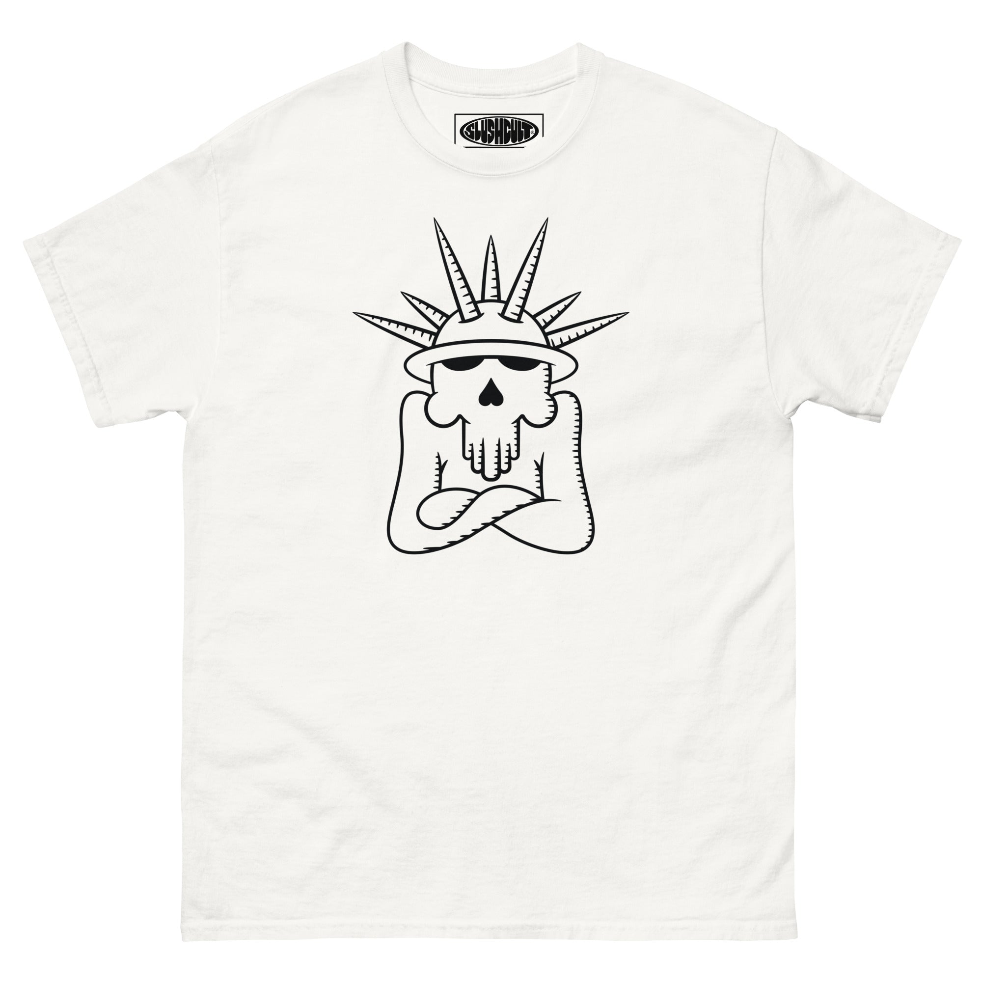 SPIKE TEE Tees Slushcult White S Slushcult