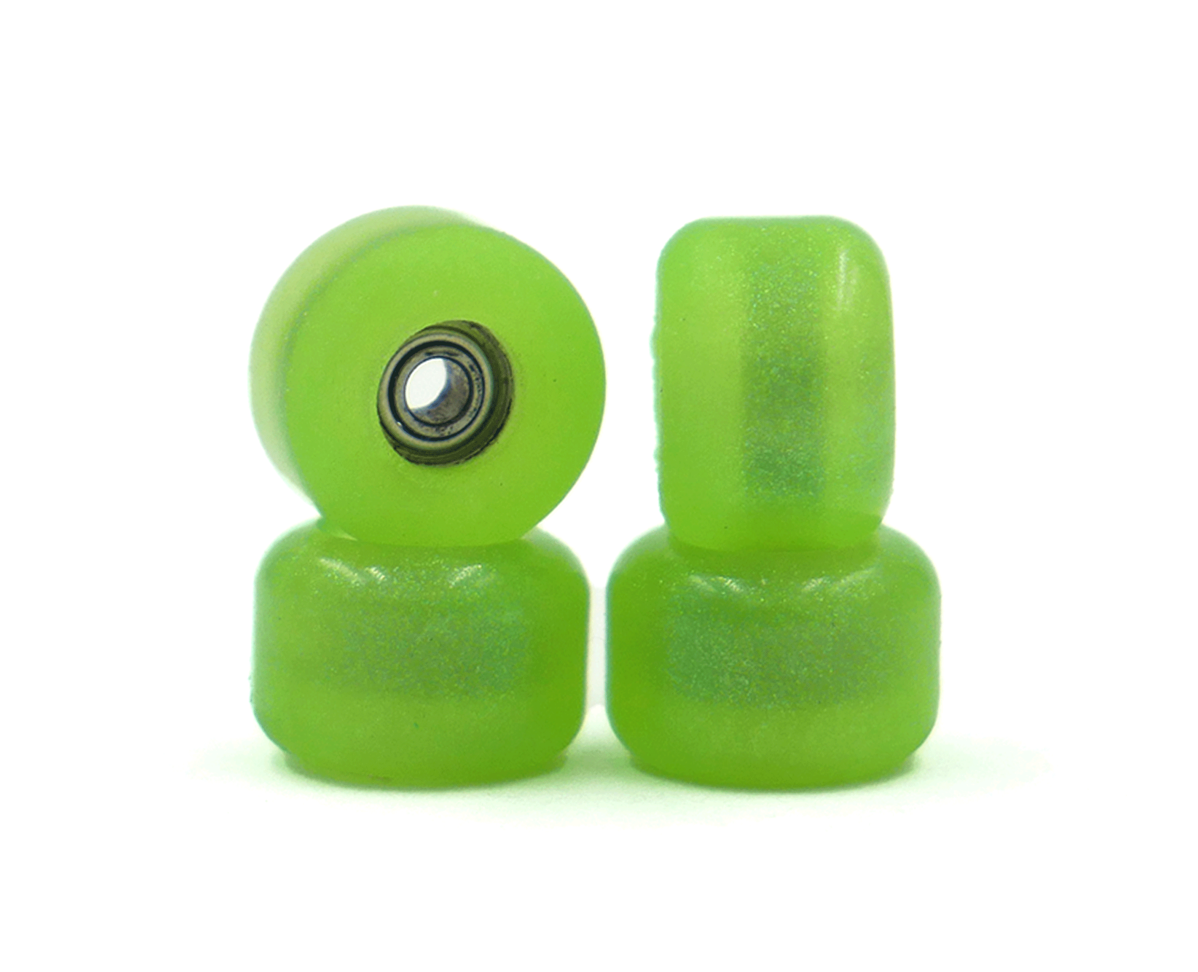 Wysocki Wheels (Green Apple Green) Fingerboard Wheels Blackriver    Slushcult